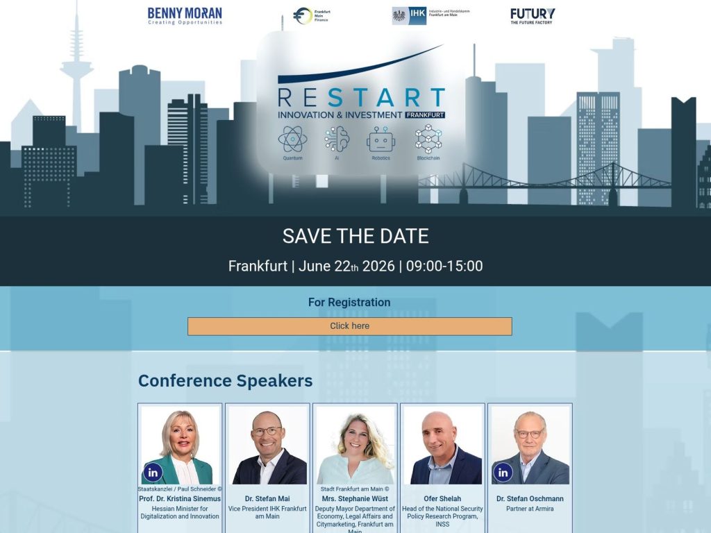 Restart IL Economy Conference website