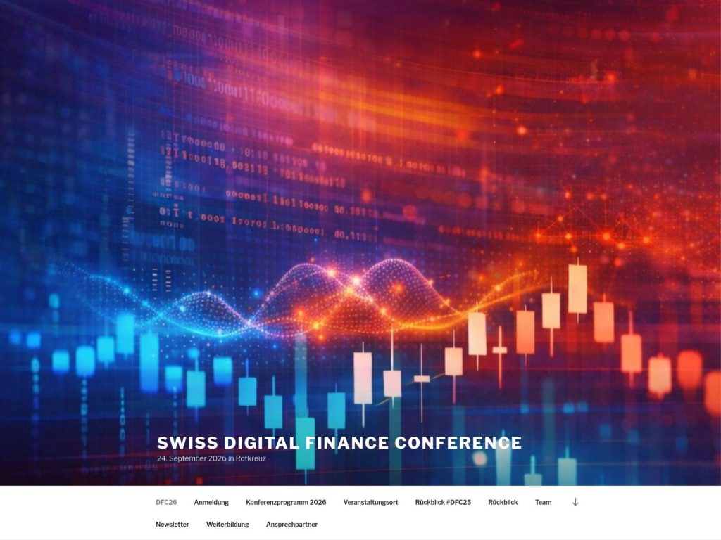 Swiss Digital Finance Conference 2026 website
