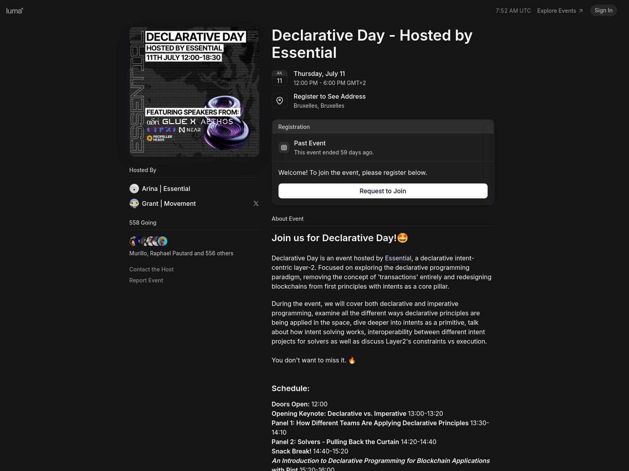 Declarative Day @ EthCC 7 Brussels screenshot