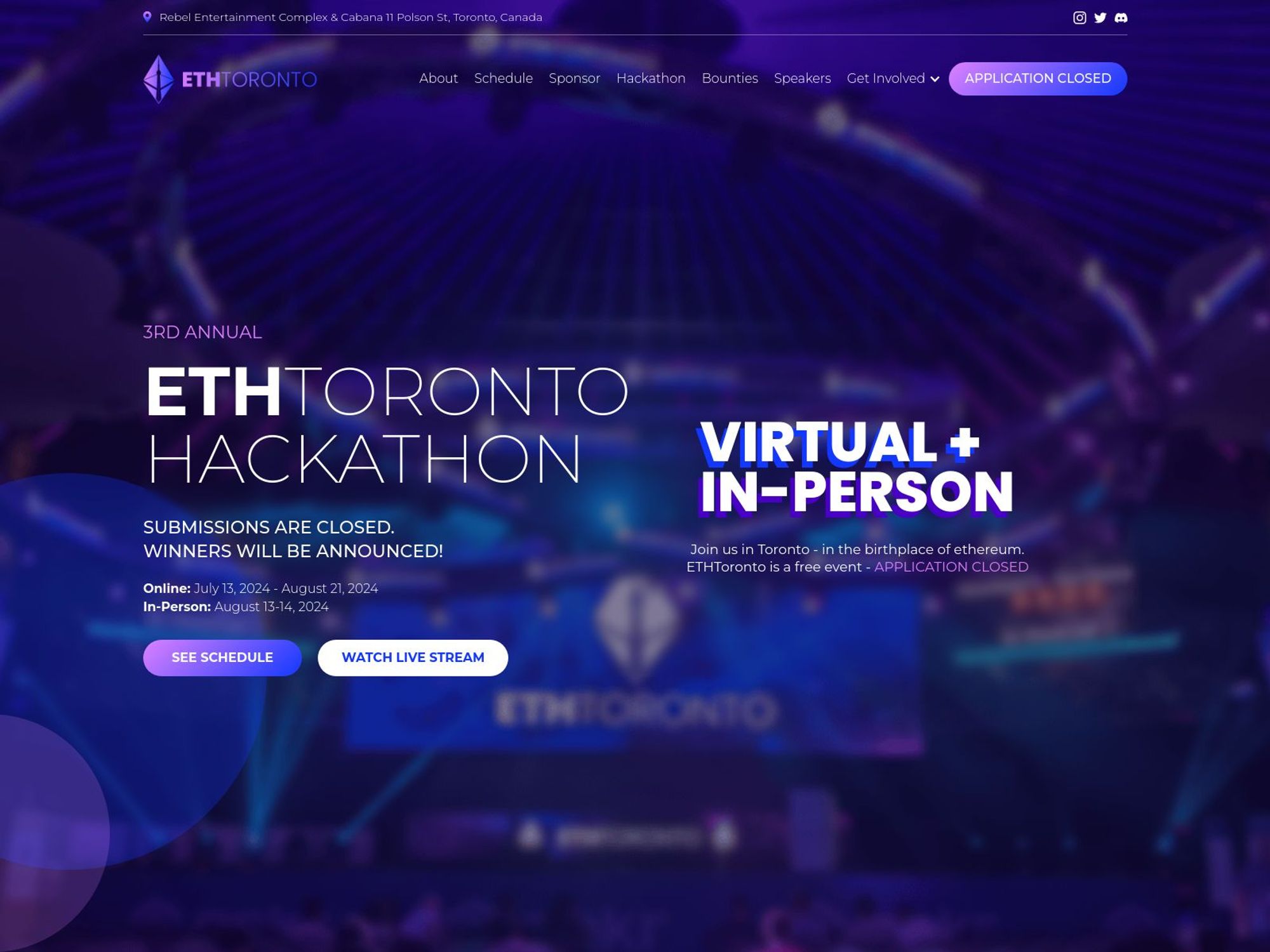 ETHToronto screenshot