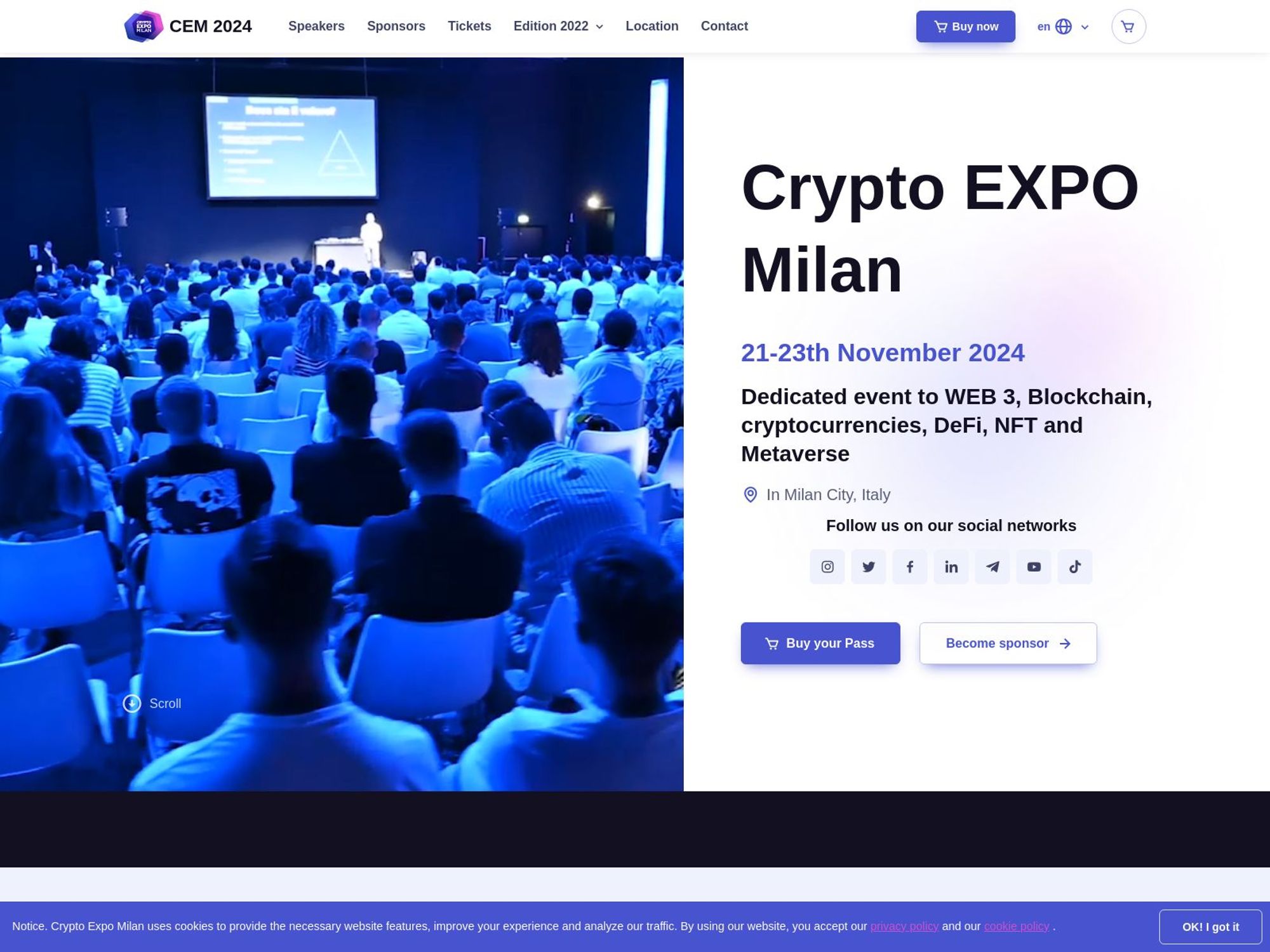 Crypto EXPO Milan - CEM 2024 screenshot
