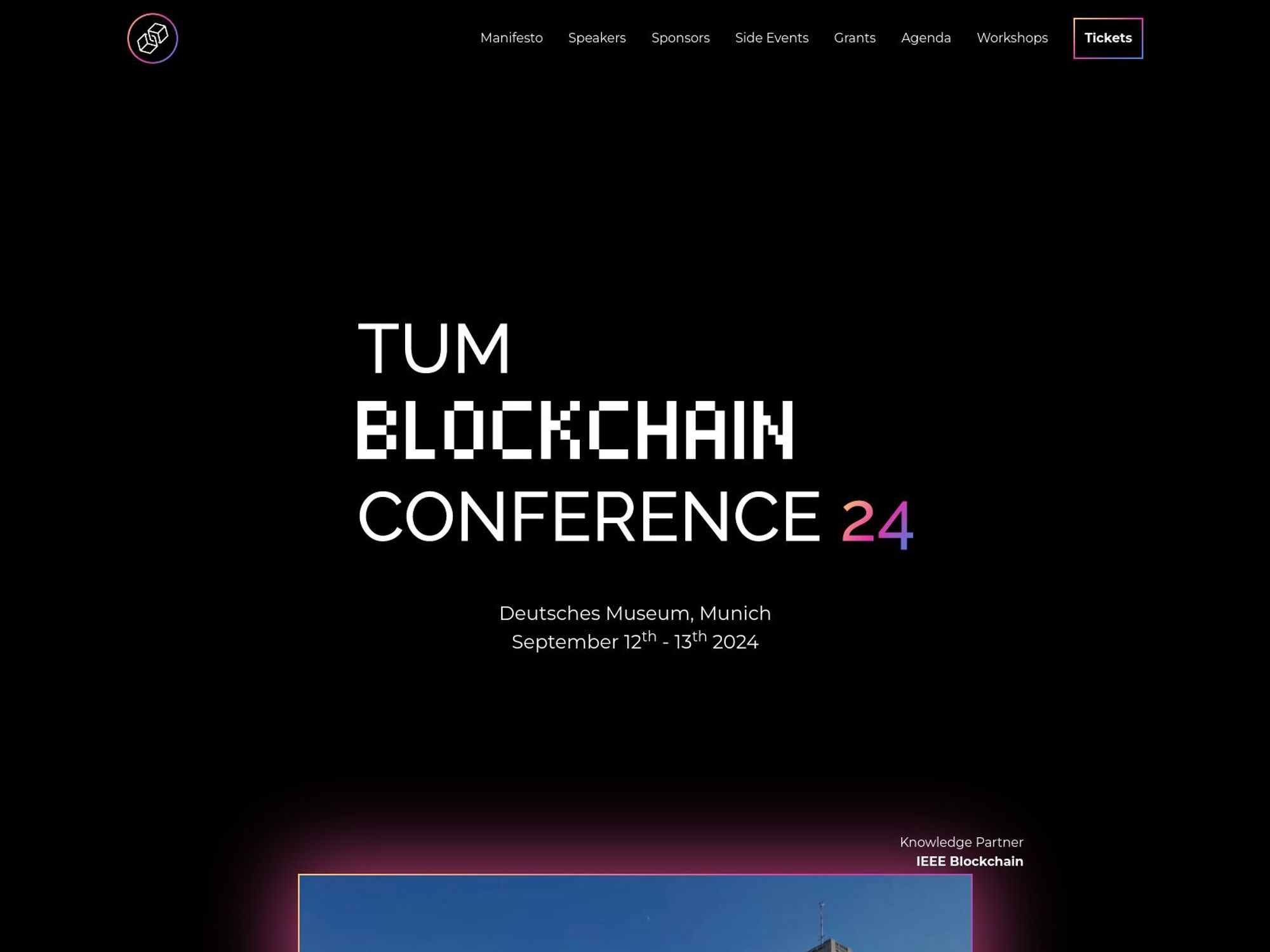 TUM Blockchain Conference 2024 screenshot