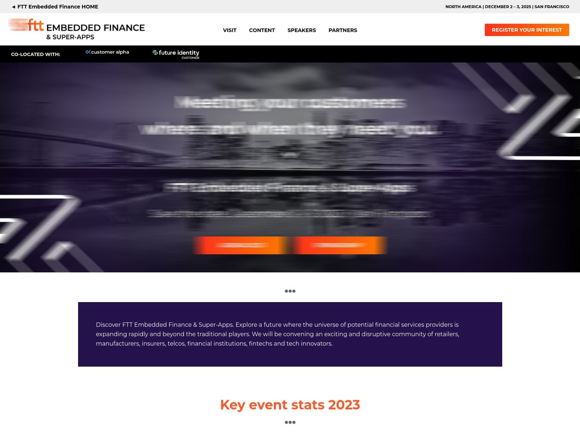 FTT Embedded Finance & Super-Apps North America West Coast 2025 screenshot