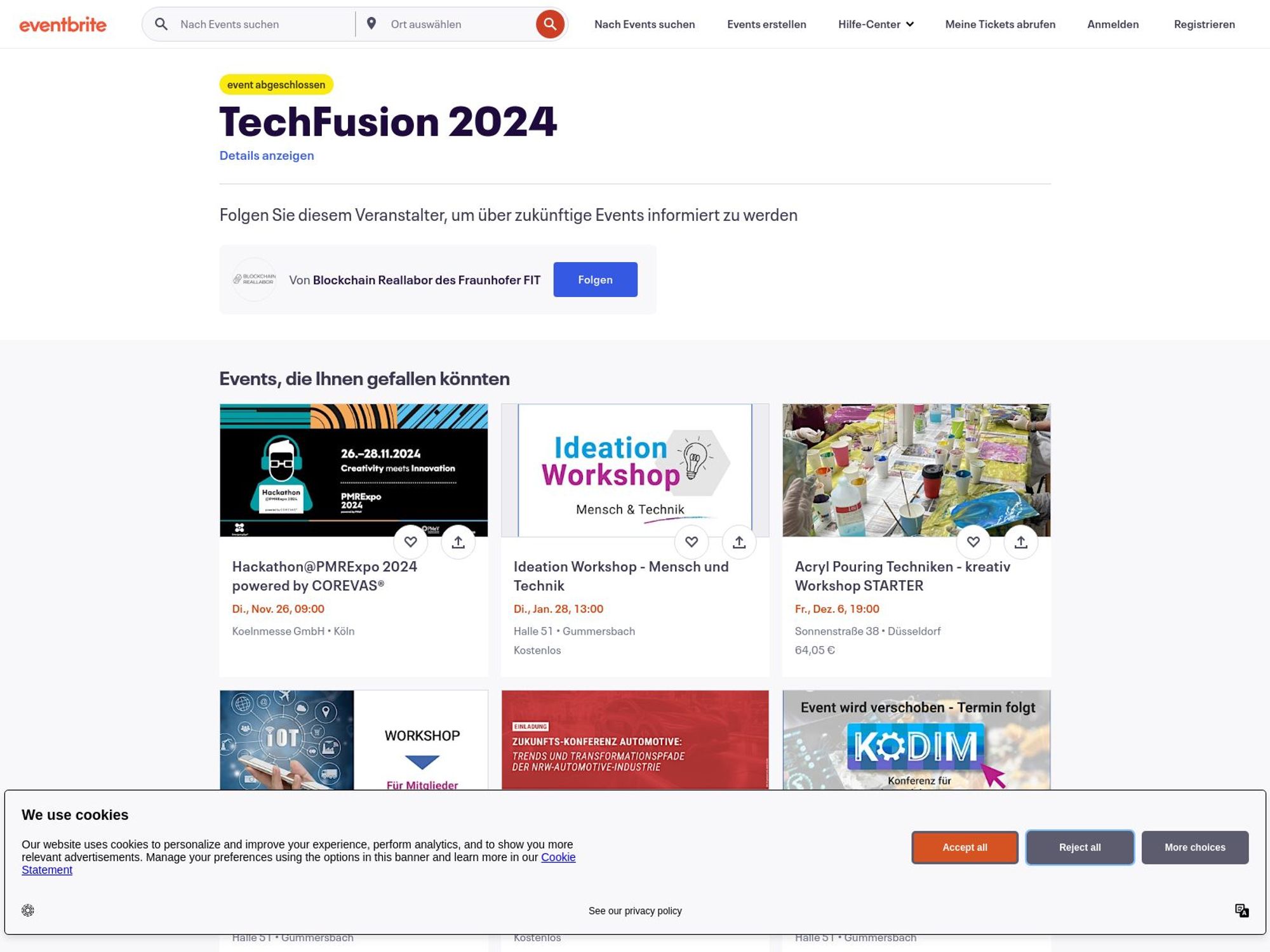 TechFusion 2024 screenshot