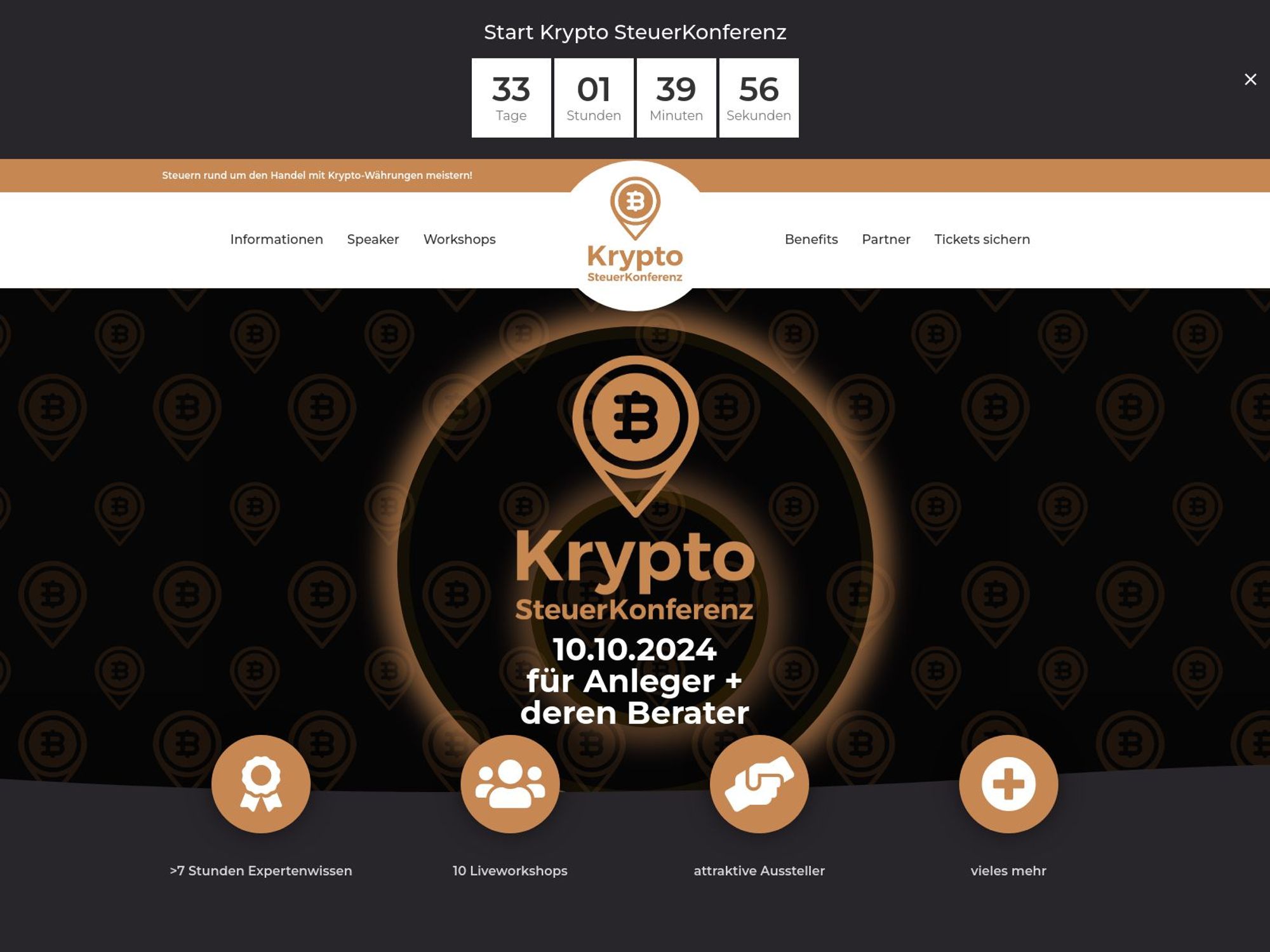 Krypto SteuerKonferenz 2024 screenshot