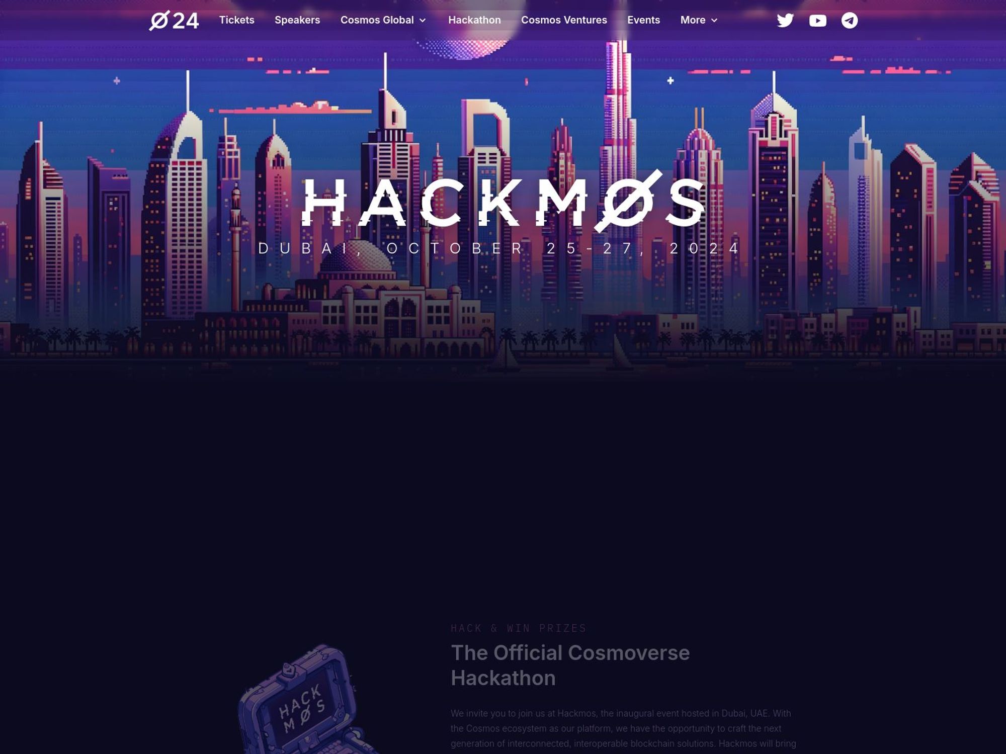 Hackmos - Cosmoverse Hackathon screenshot