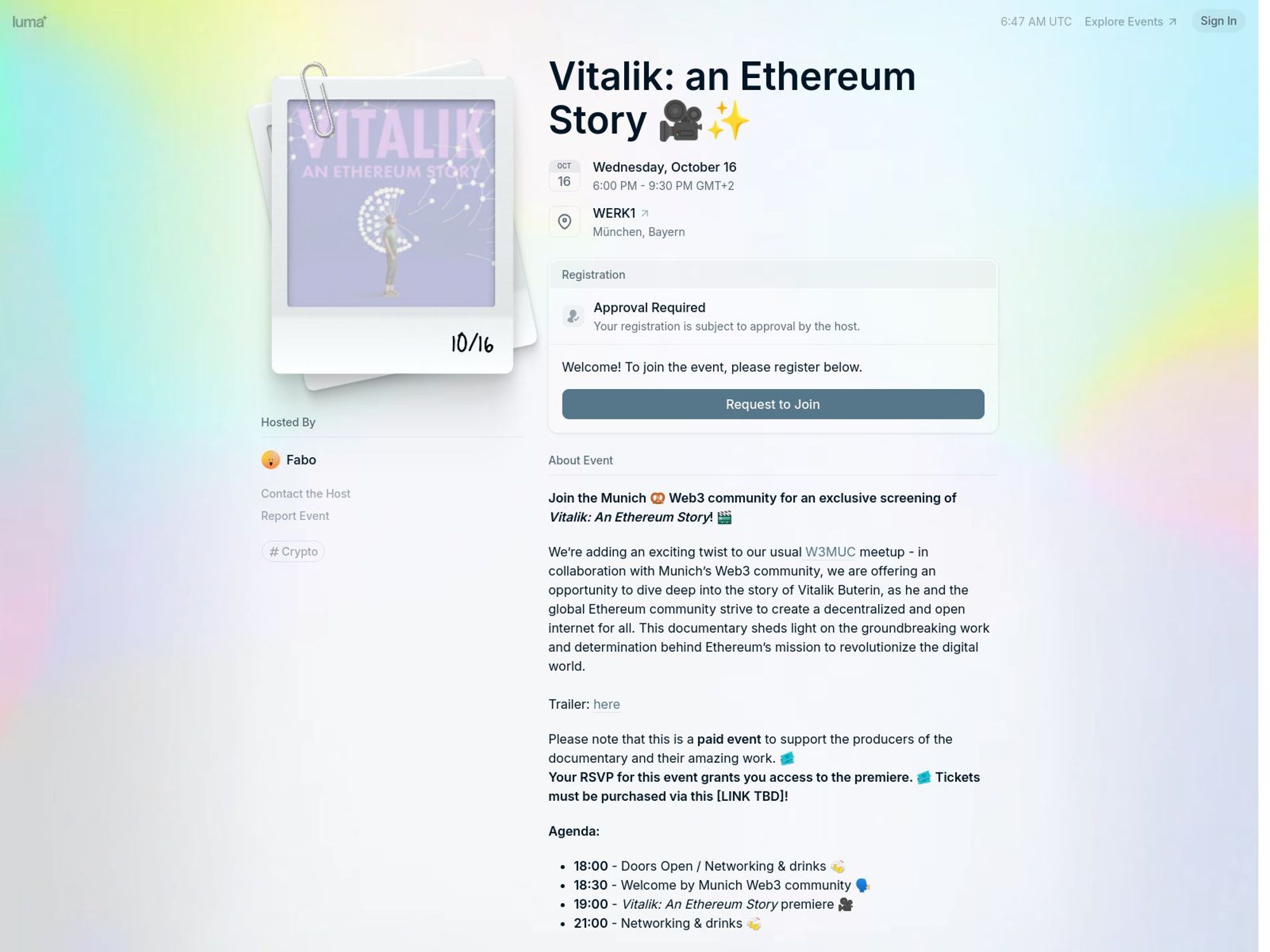 Vitalik: an Ethereum Story screenshot