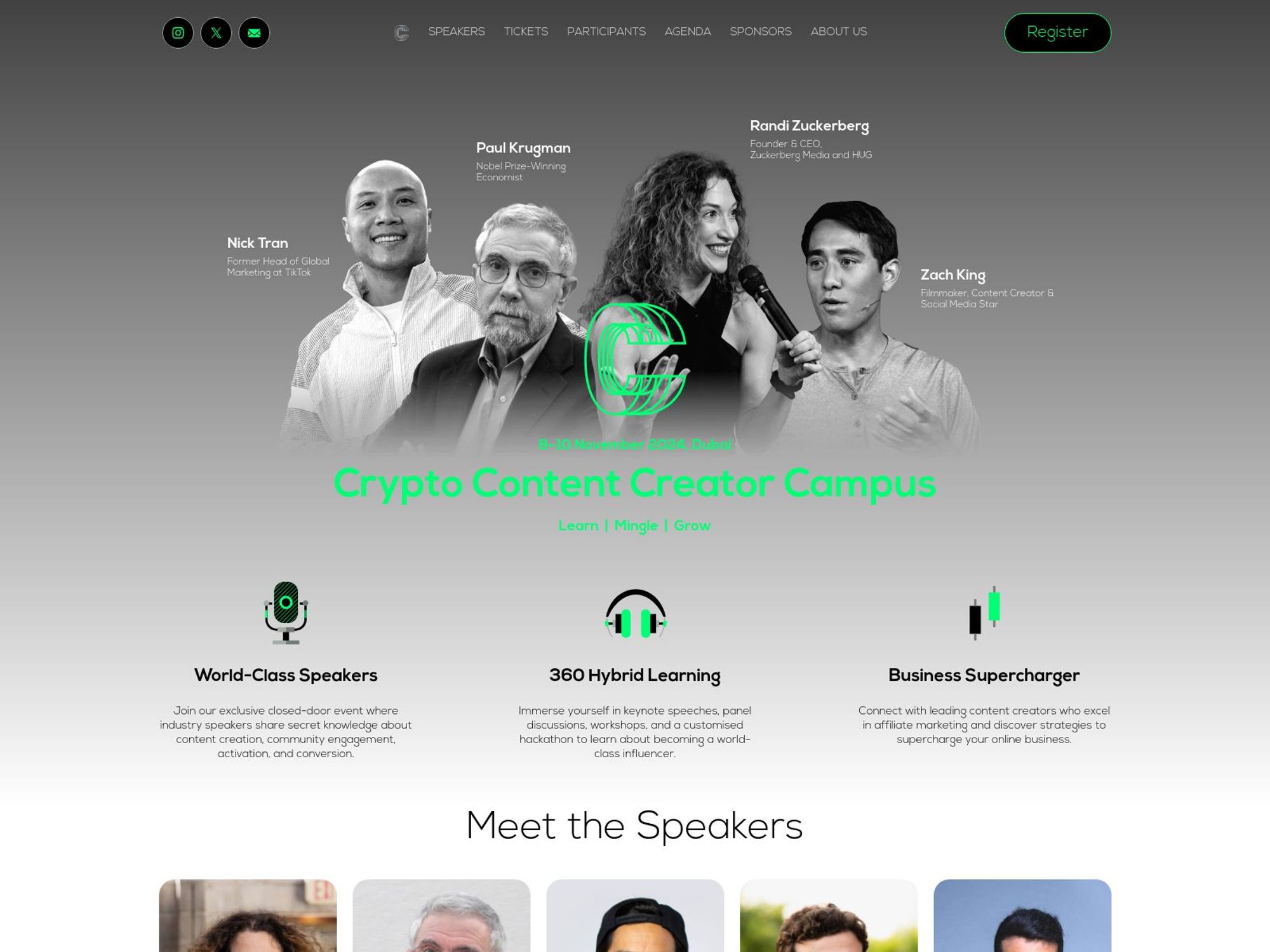 Crypto Content Creator Campus screenshot