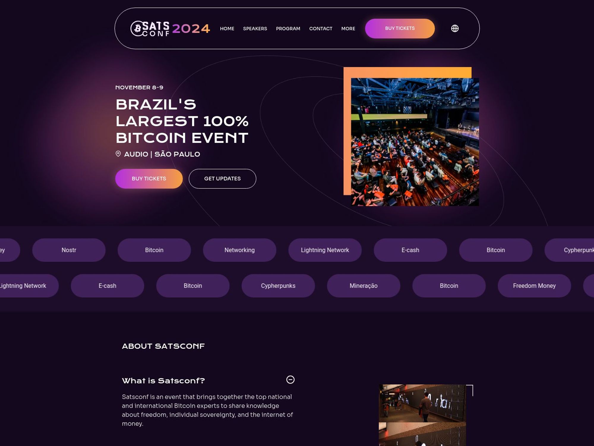 Satsconf 2024 screenshot