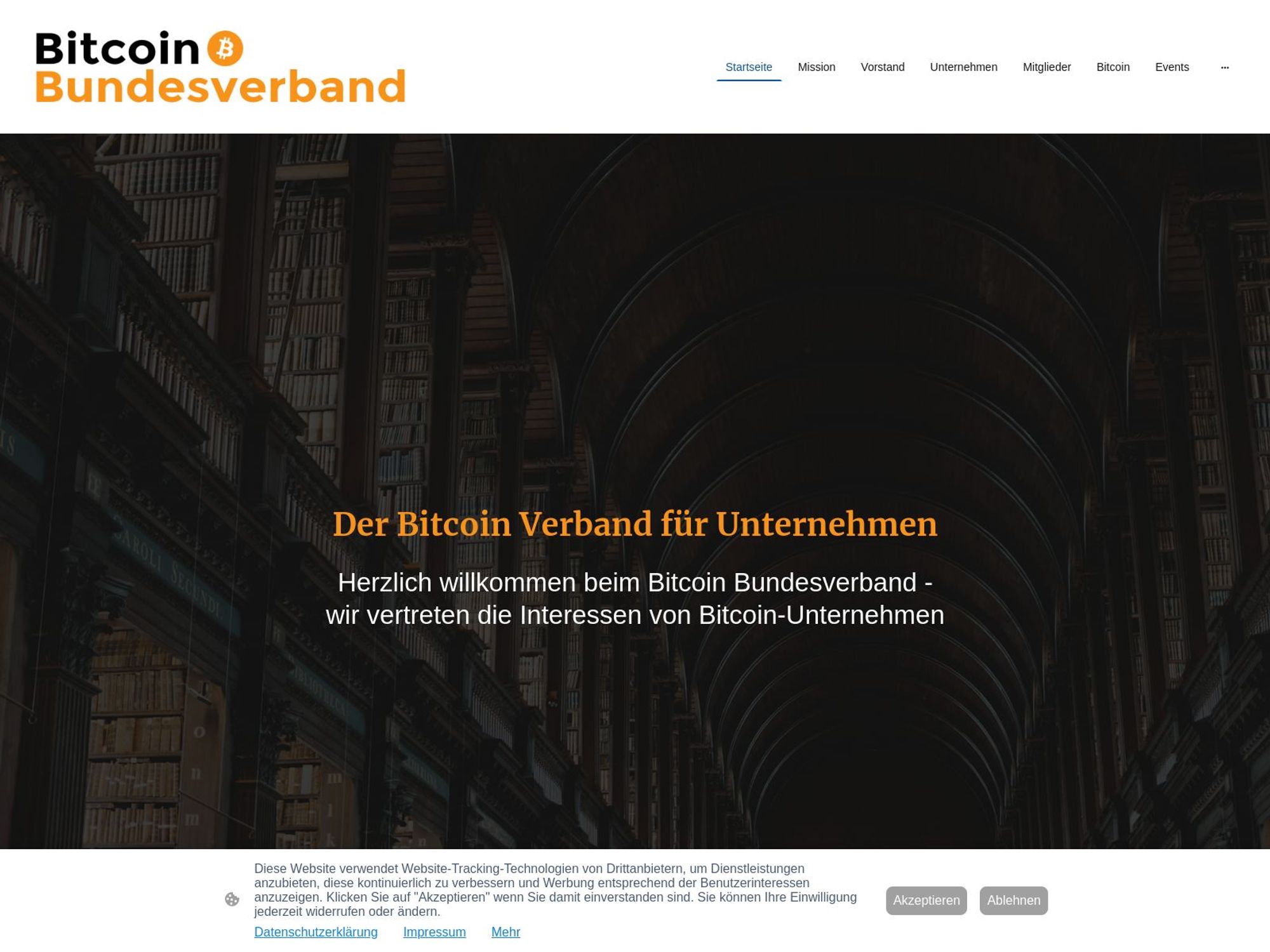 Bitcoin Bundesverband Gründung screenshot