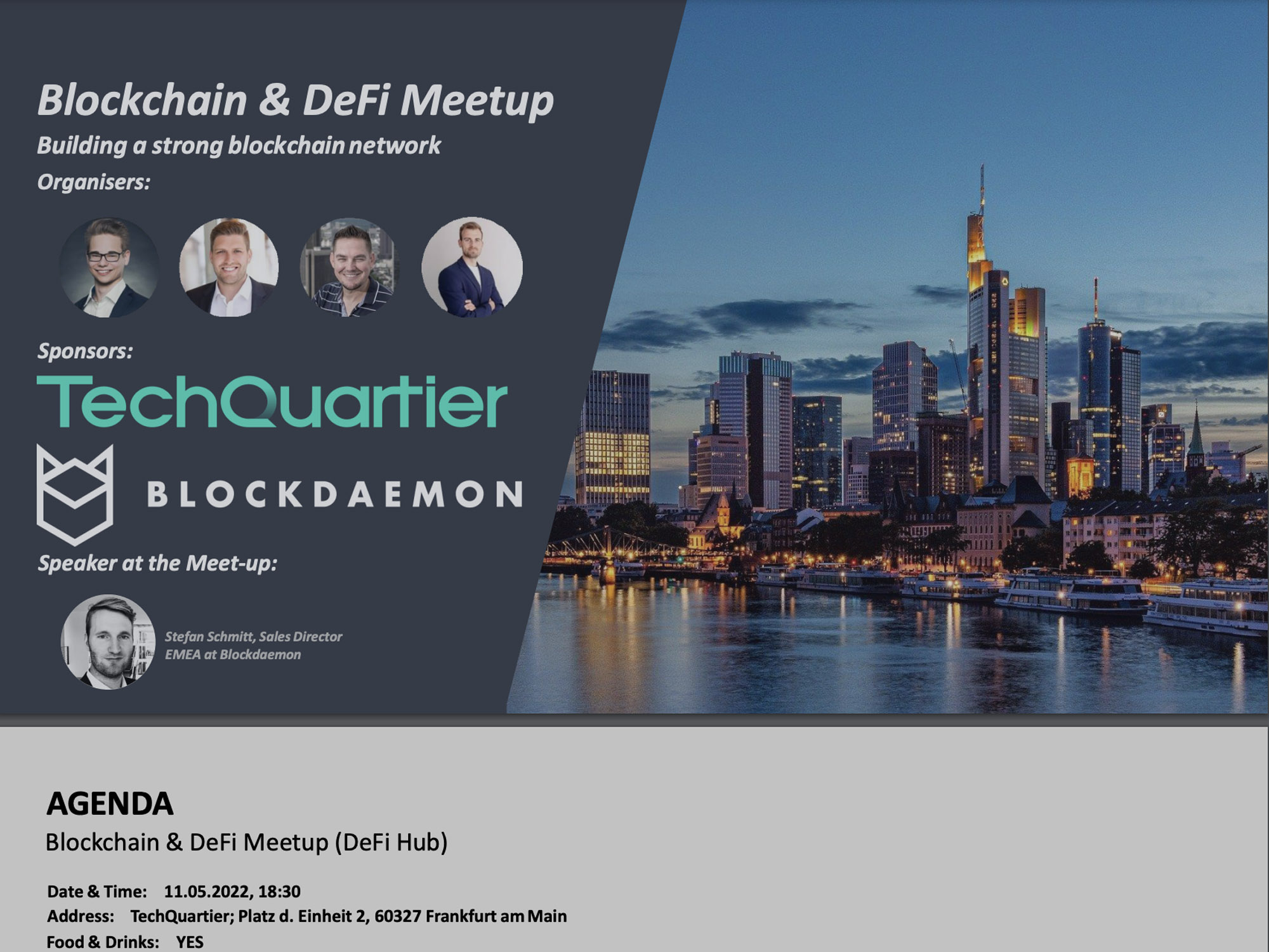 Blockchain & DeFi Meetup – sponsored by Blockdeamon screenshot