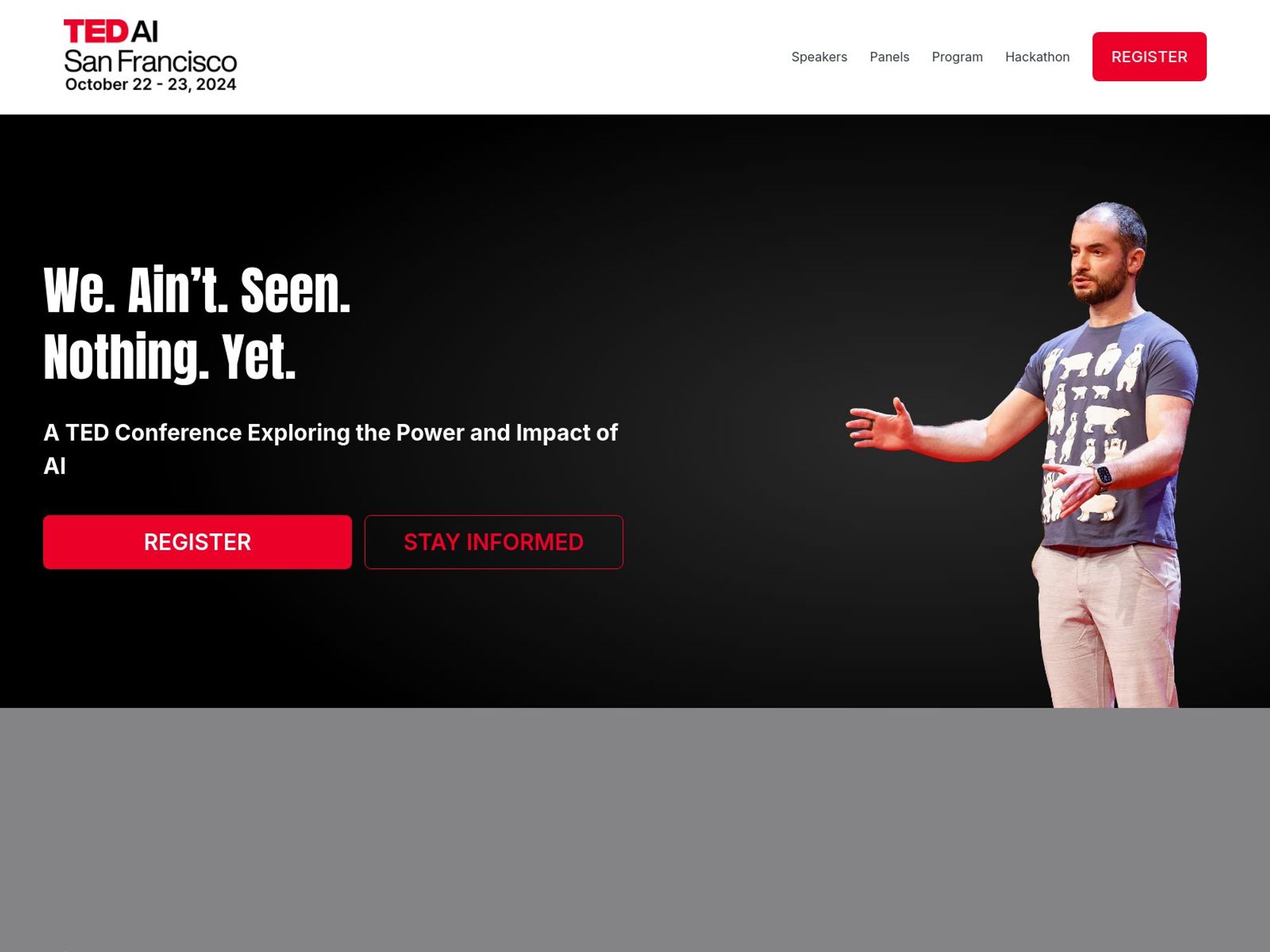 TED AI San Francisco screenshot