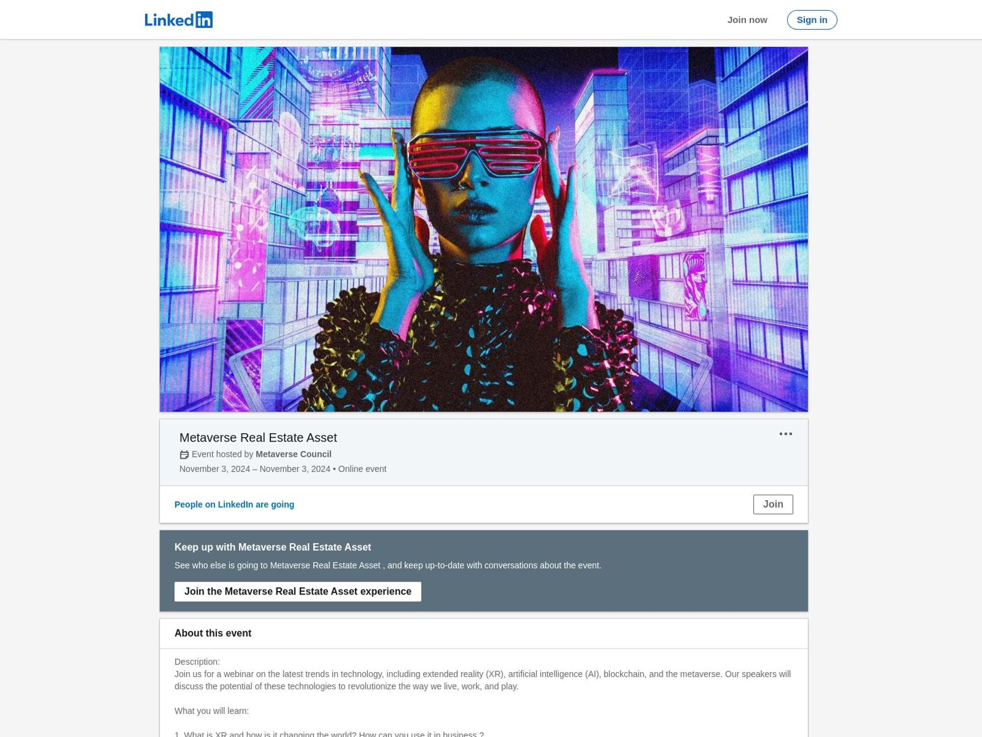 Metaverse Real Estate Asset screenshot