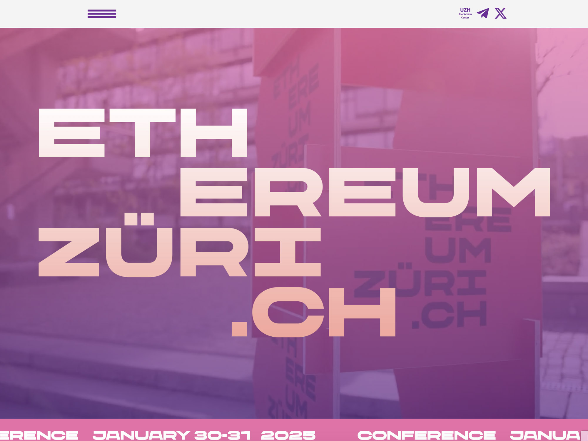 EthereumZüri.ch 2025 screenshot