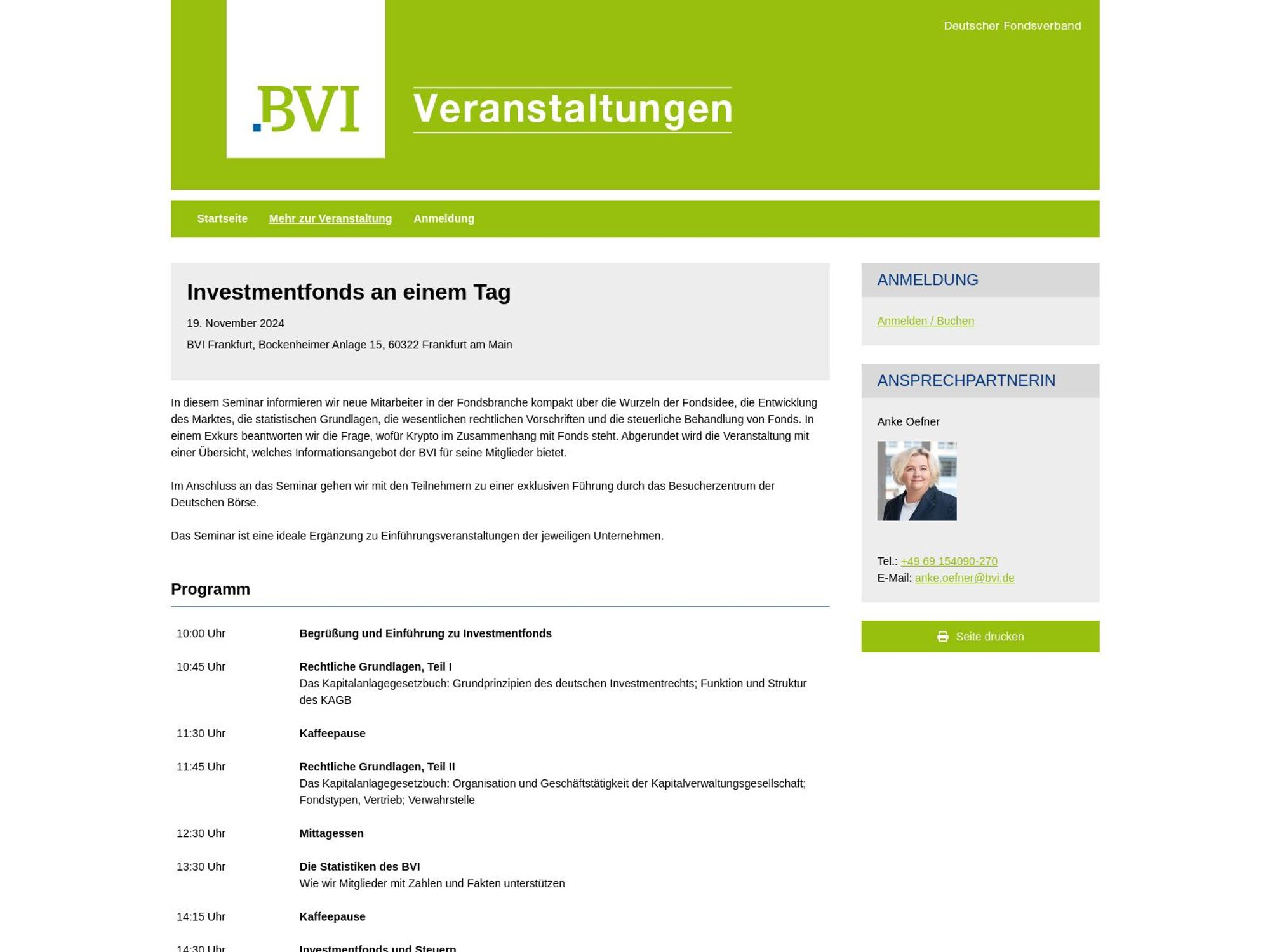 BVI: Investmentfonds an einem Tag screenshot