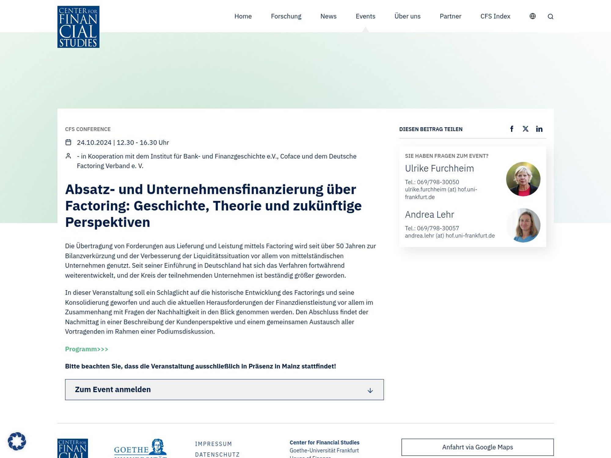 Absatz- und Unternehmensfinanzierung über Factoring: Geschichte, Theorie und zukünftige Perspektiven screenshot