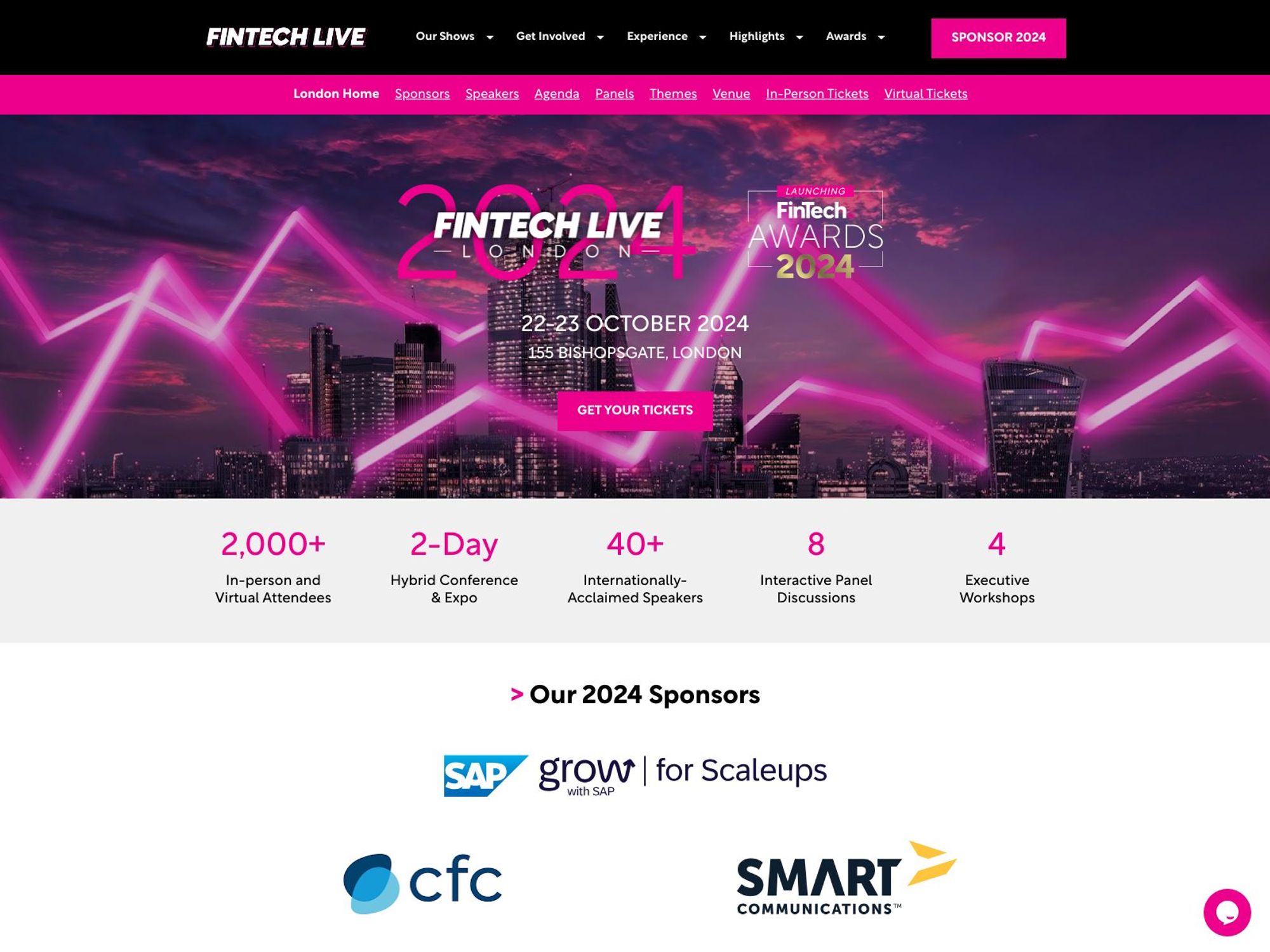 FinTech LIVE London 2024 screenshot