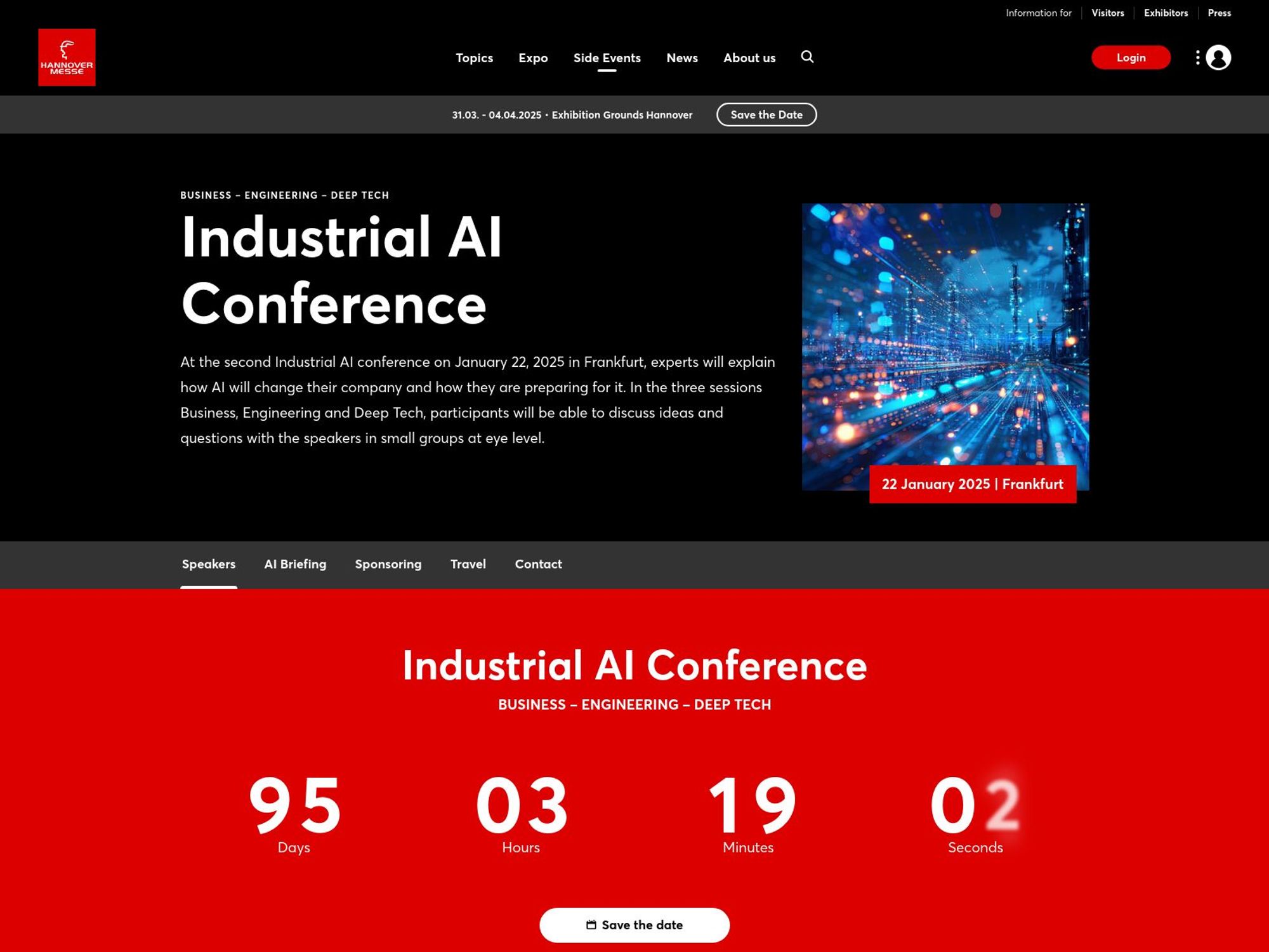 Industrial AI Conference screenshot
