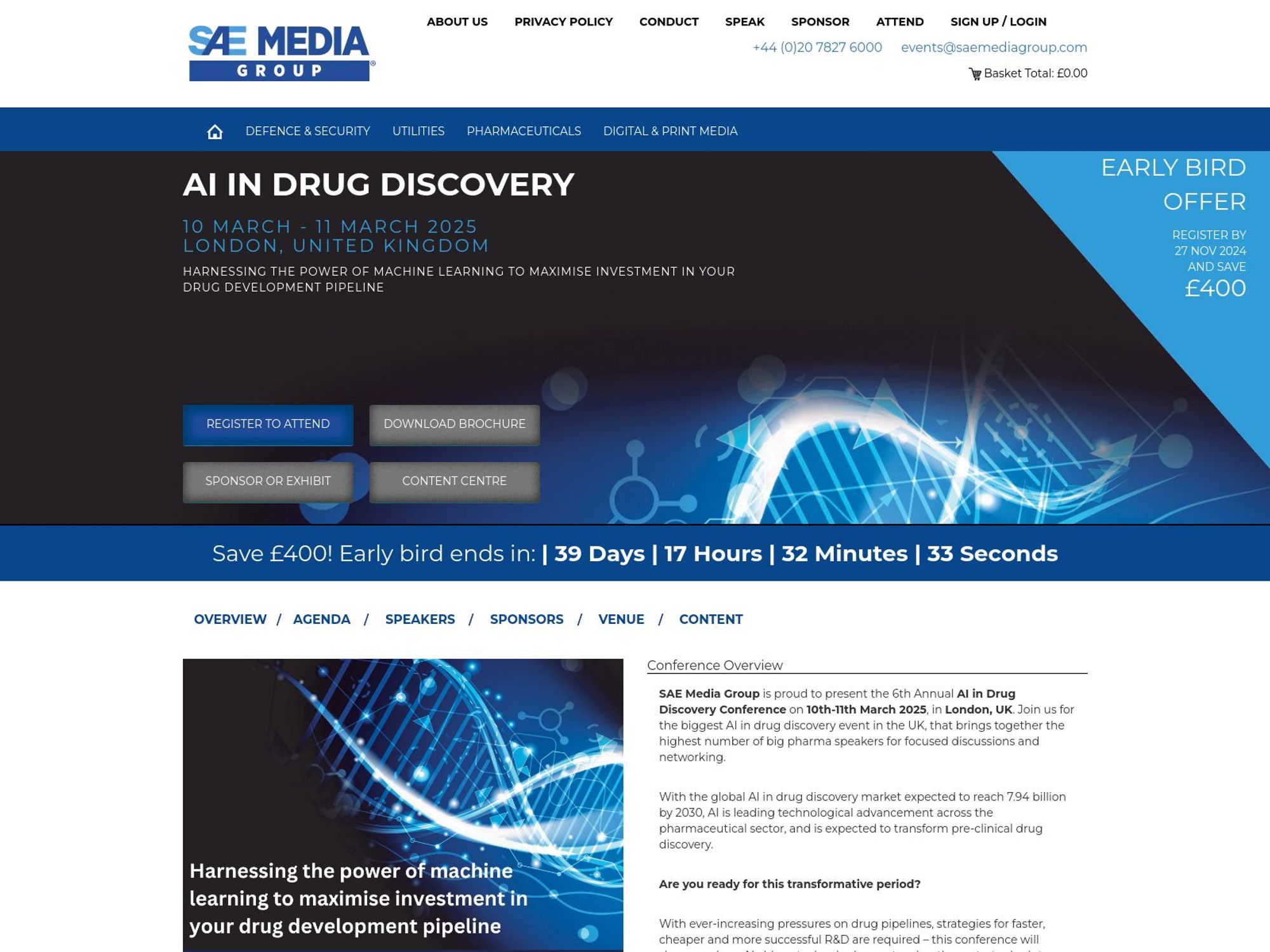 AI in Drug Discovery screenshot