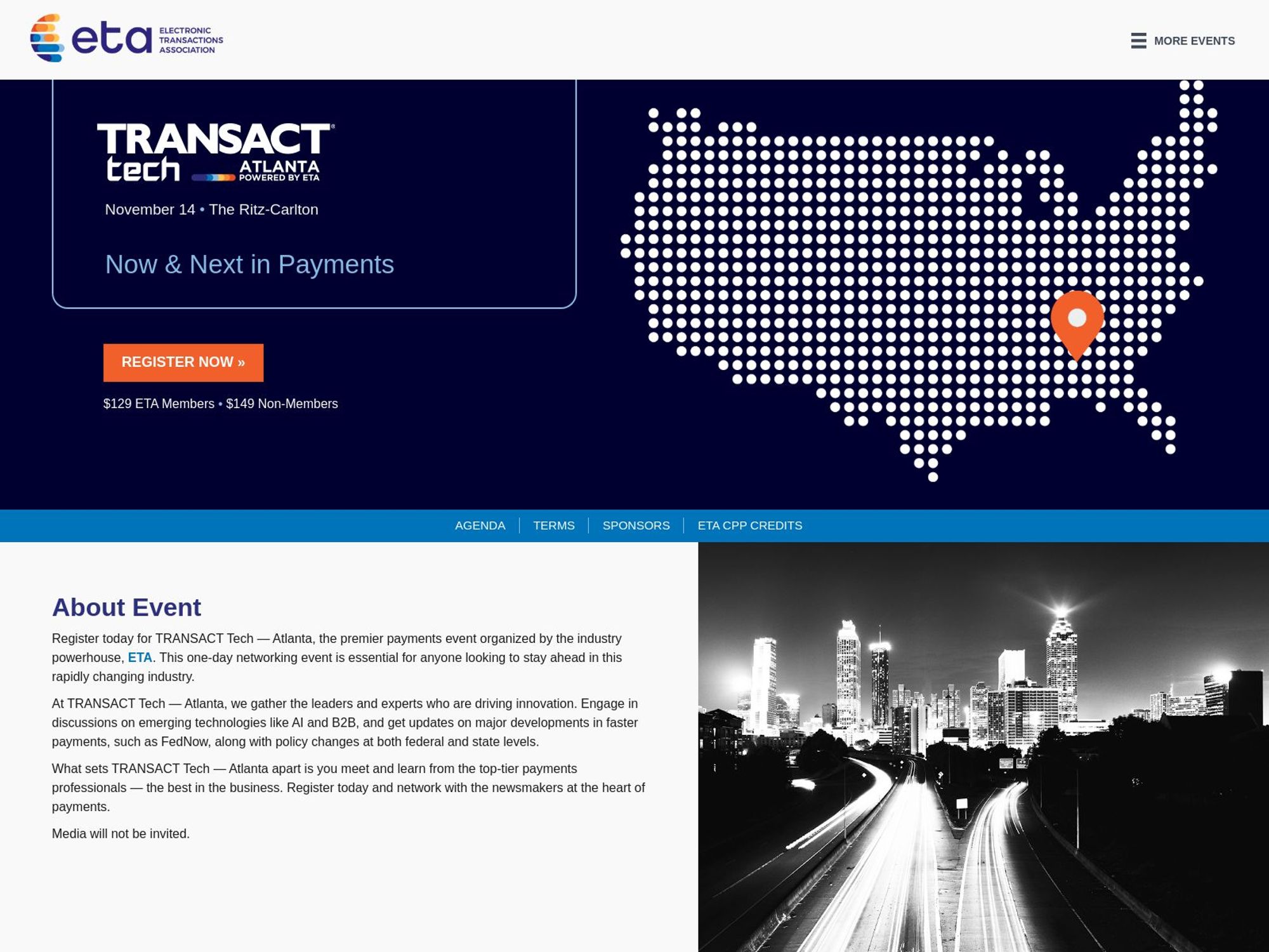 TRANSACT Tech Atlanta screenshot