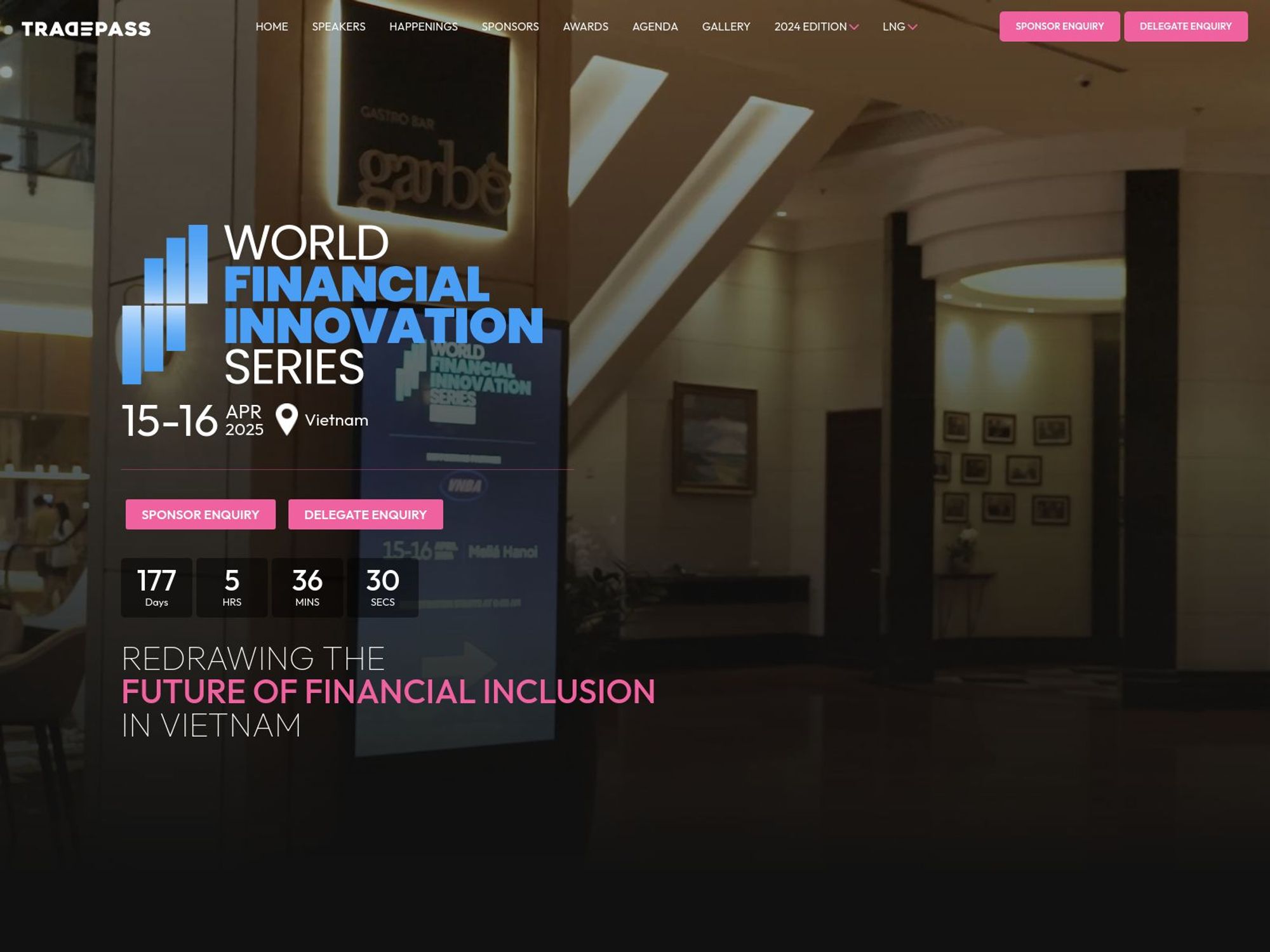 World Financial Innovation Series Vietnam screenshot