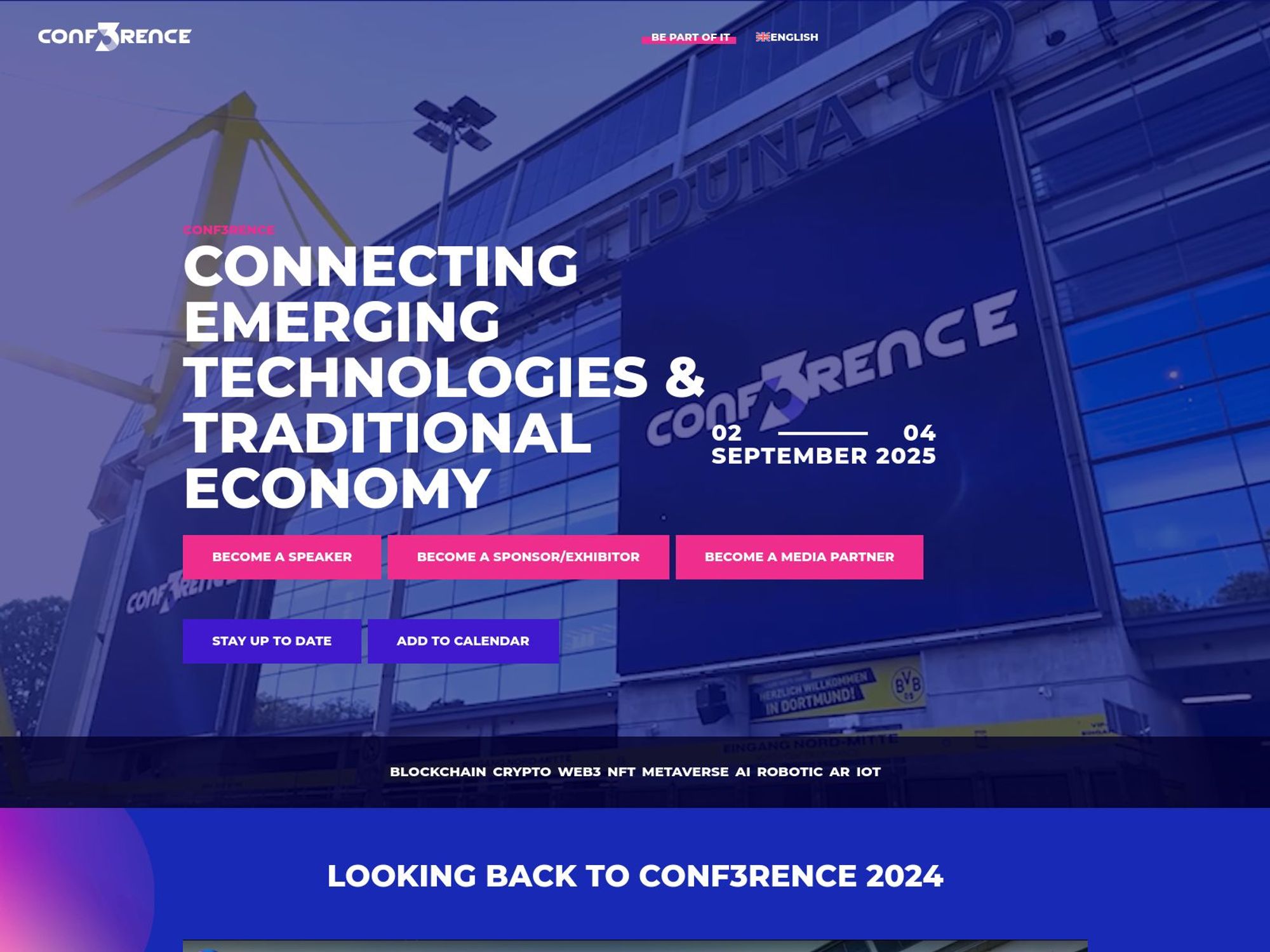 CONF3RENCE 2025 screenshot