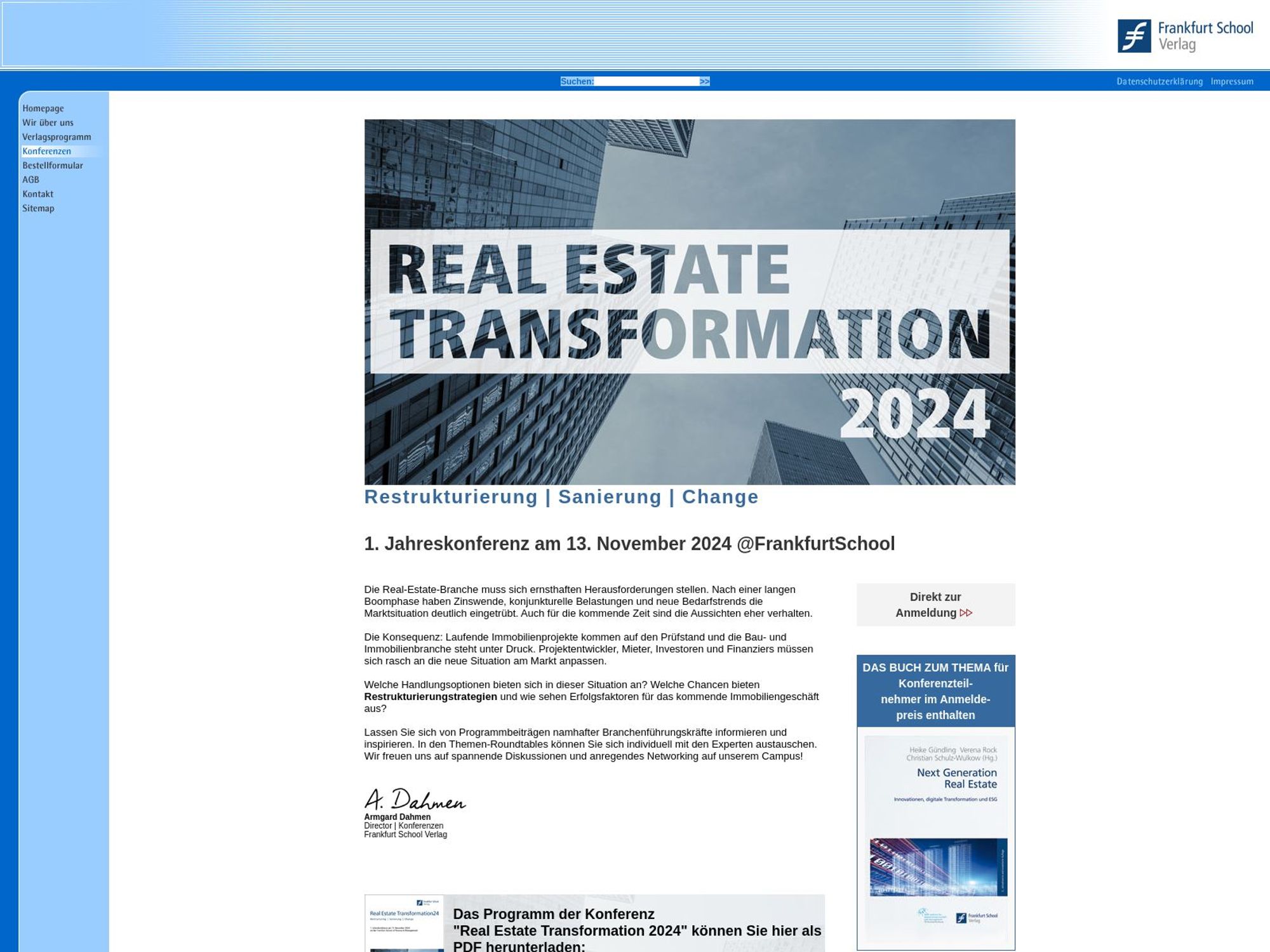 Real Estate Transformation 2024 screenshot