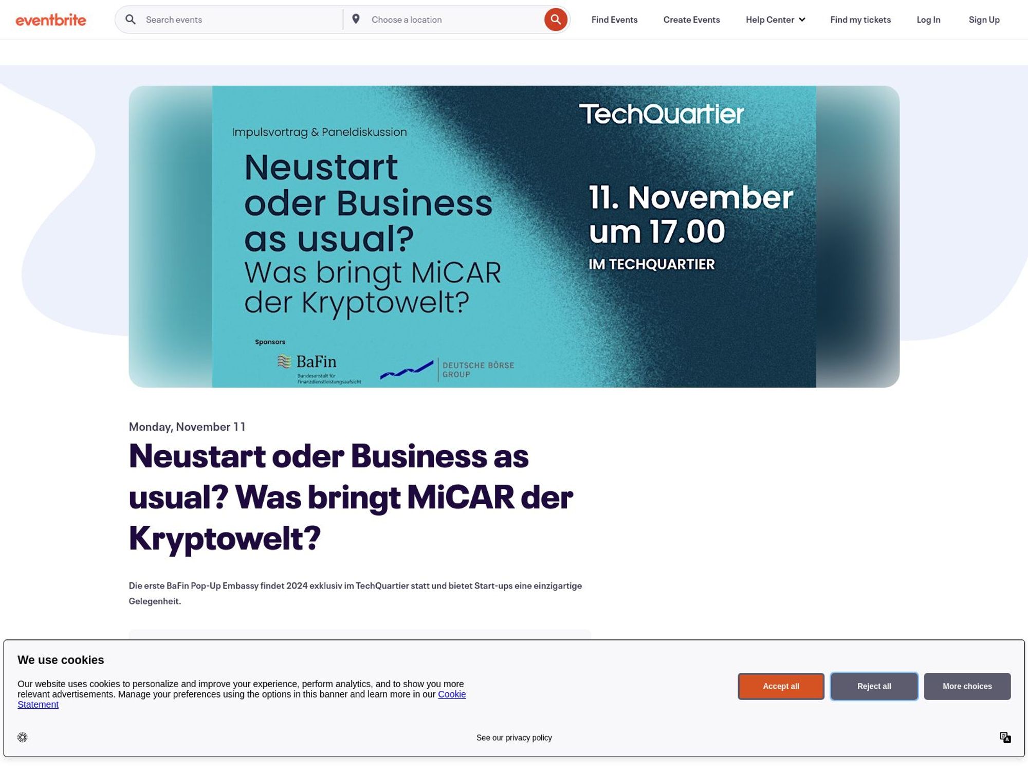 Neustart oder Business as usual? Was bringt MiCAR der Kryptowelt? screenshot
