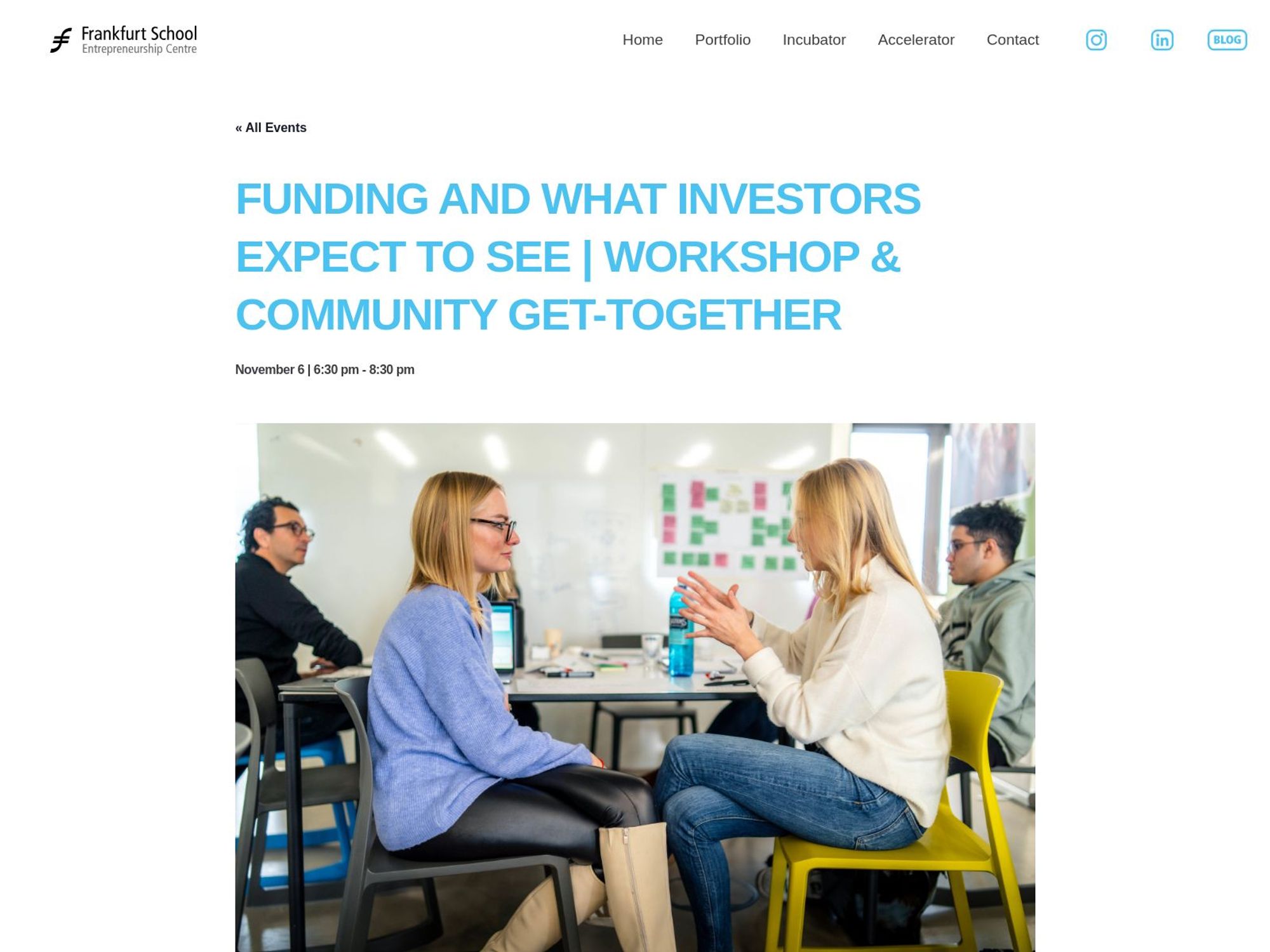 Funding and What Investors Expect to See screenshot