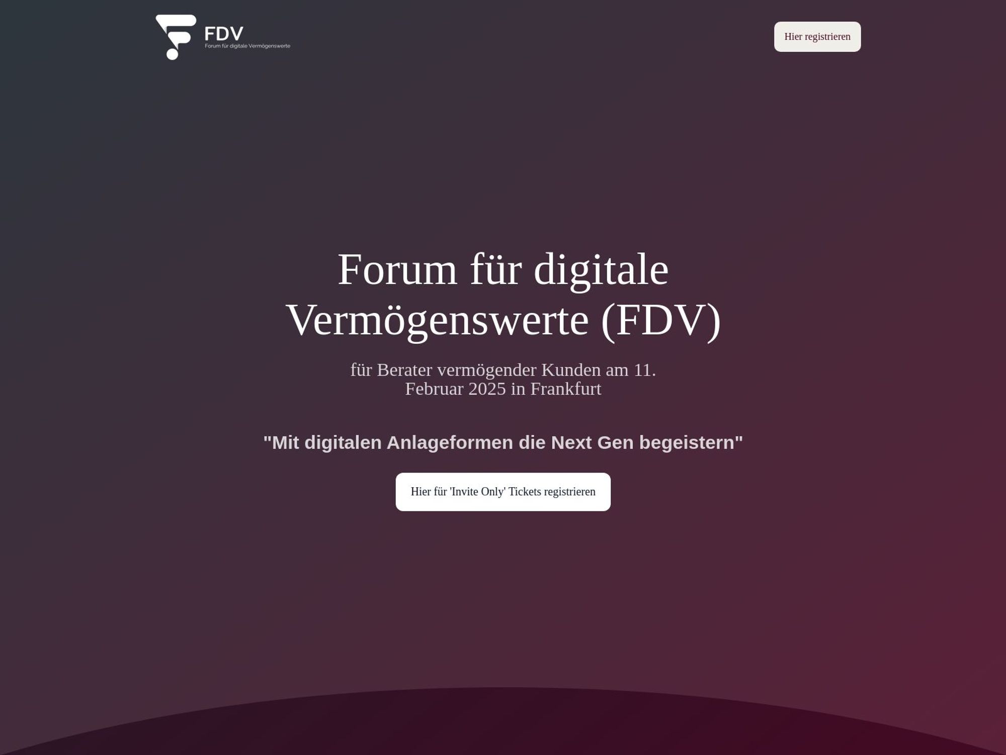 Forum für digitale Vermögenswerte screenshot