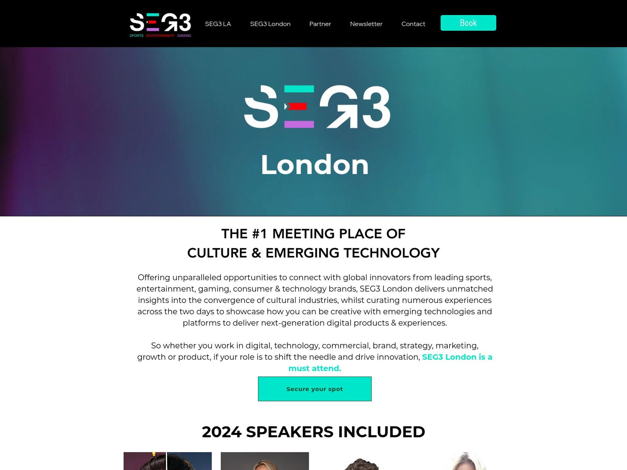 SEG3 2025 - London screenshot