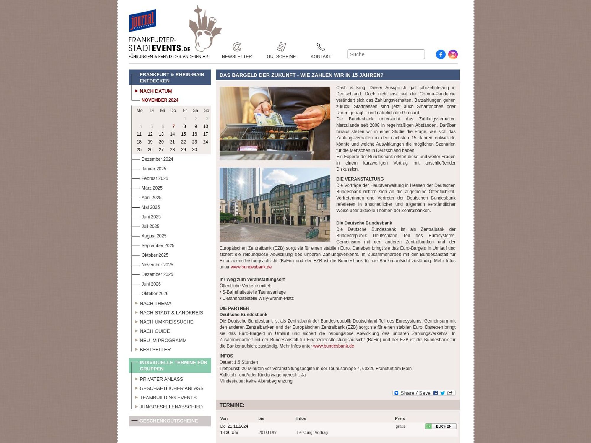 Das Bargeld der Zukunft - Wie zahlen wir in 15 Jahren? screenshot