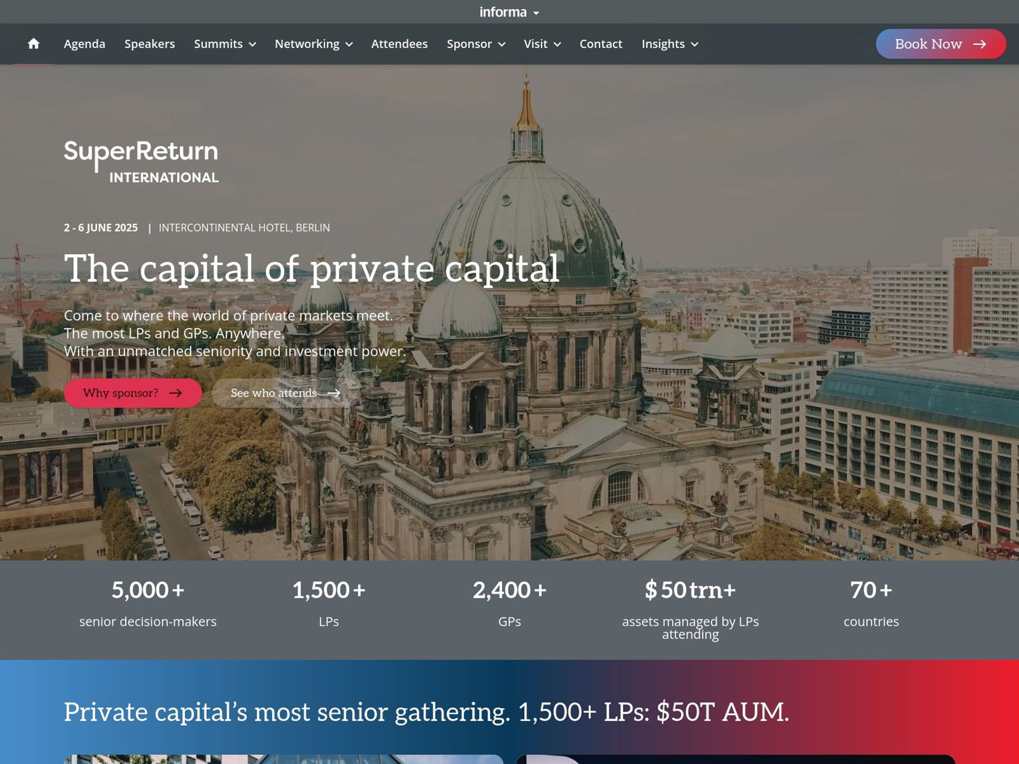 SuperReturn International 2025 screenshot
