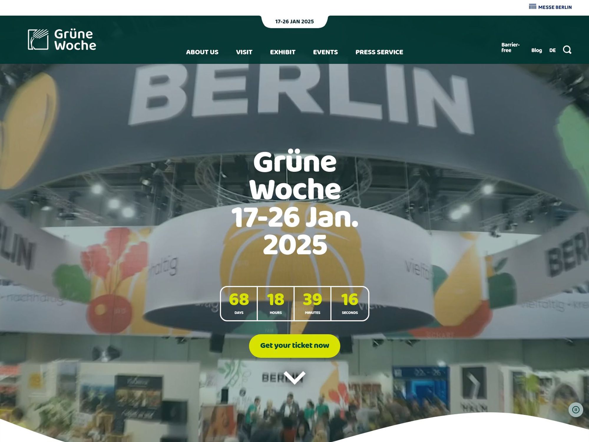 Grüne Woche 2025 screenshot