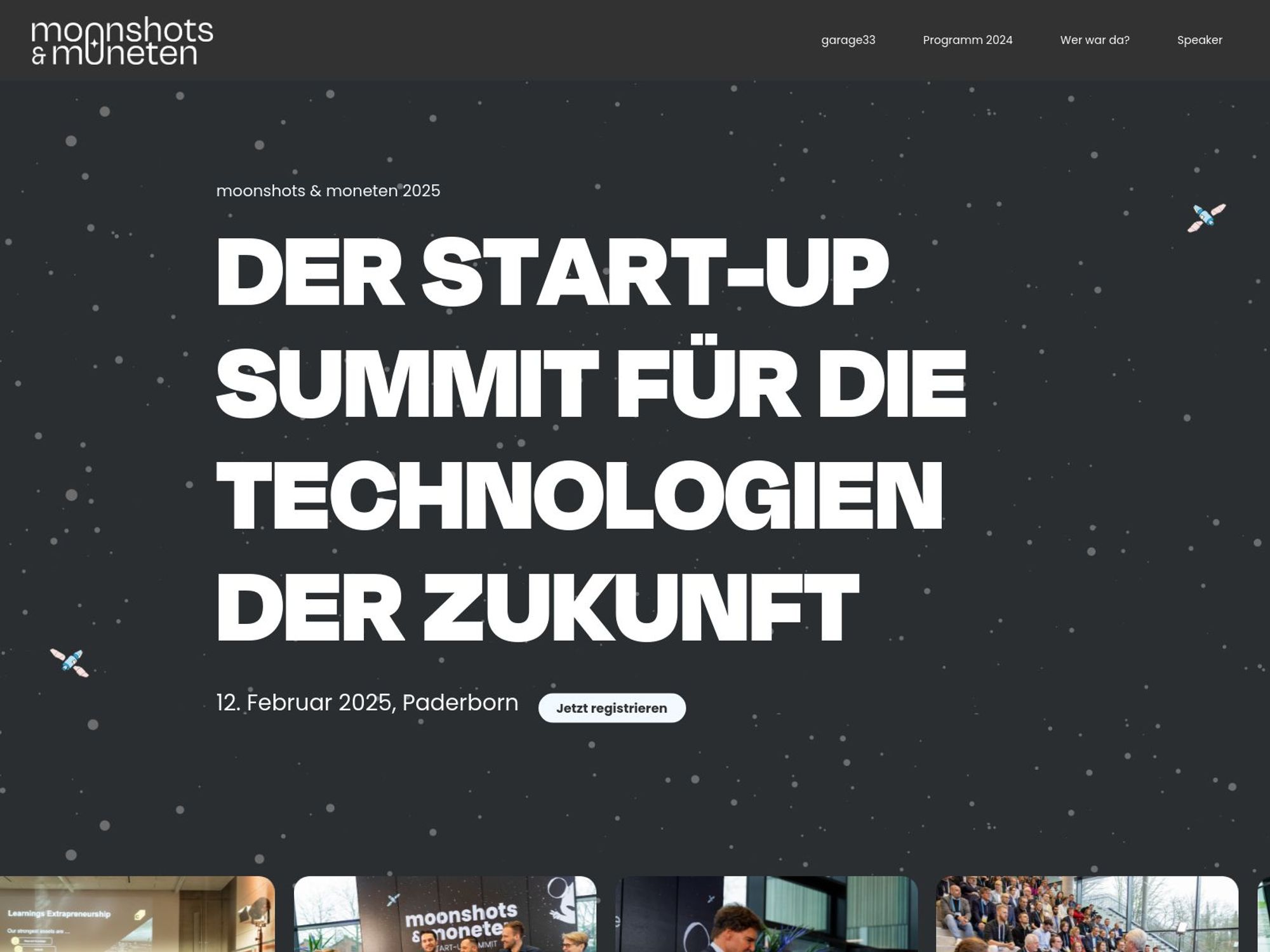 moonshots & moneten 2025 screenshot