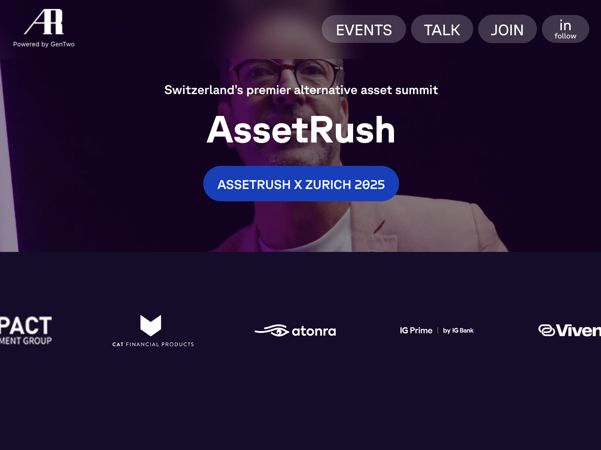 AssetRush x Zurich 2025 screenshot