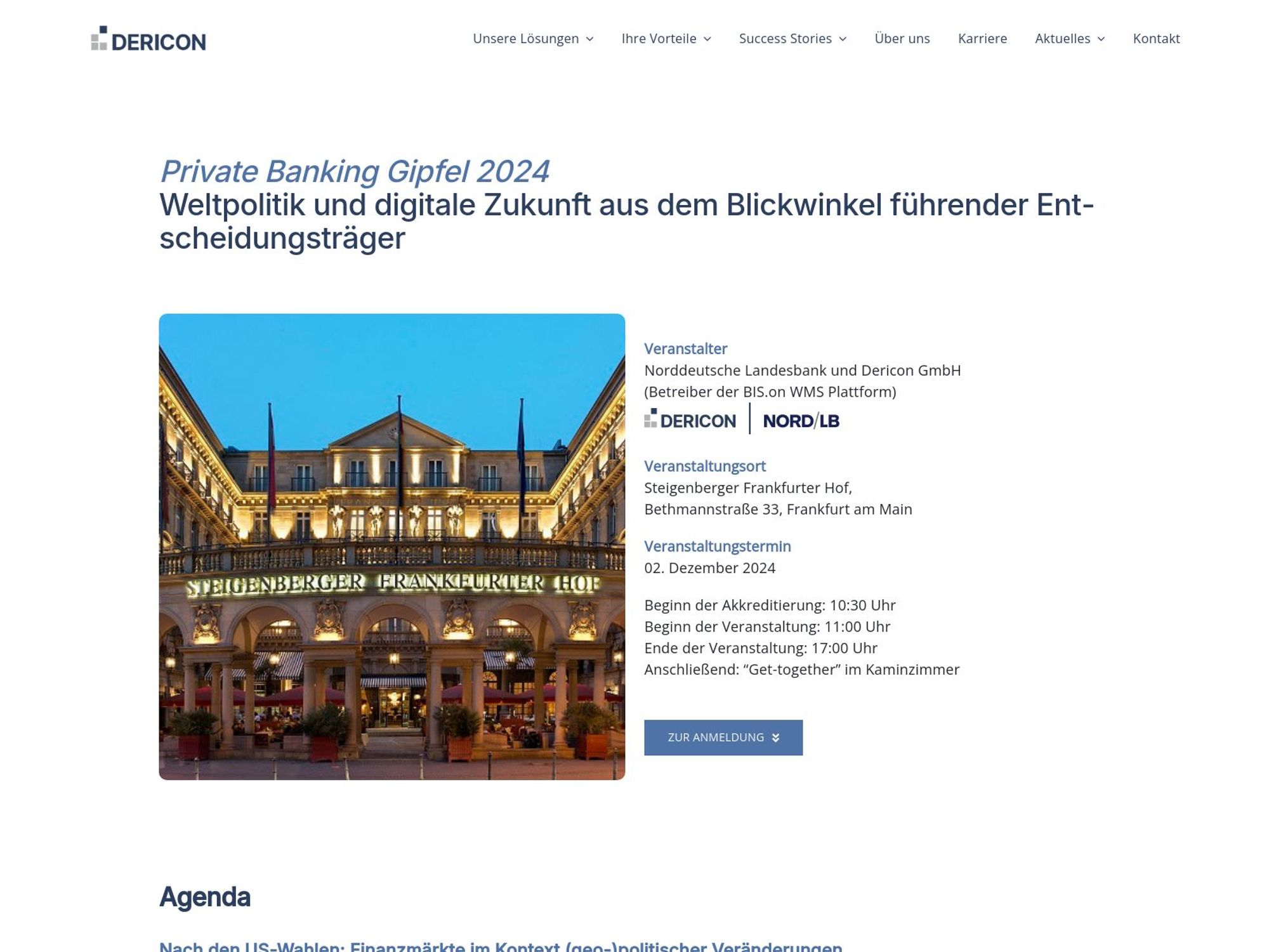 Private Banking Gipfel 2024 screenshot