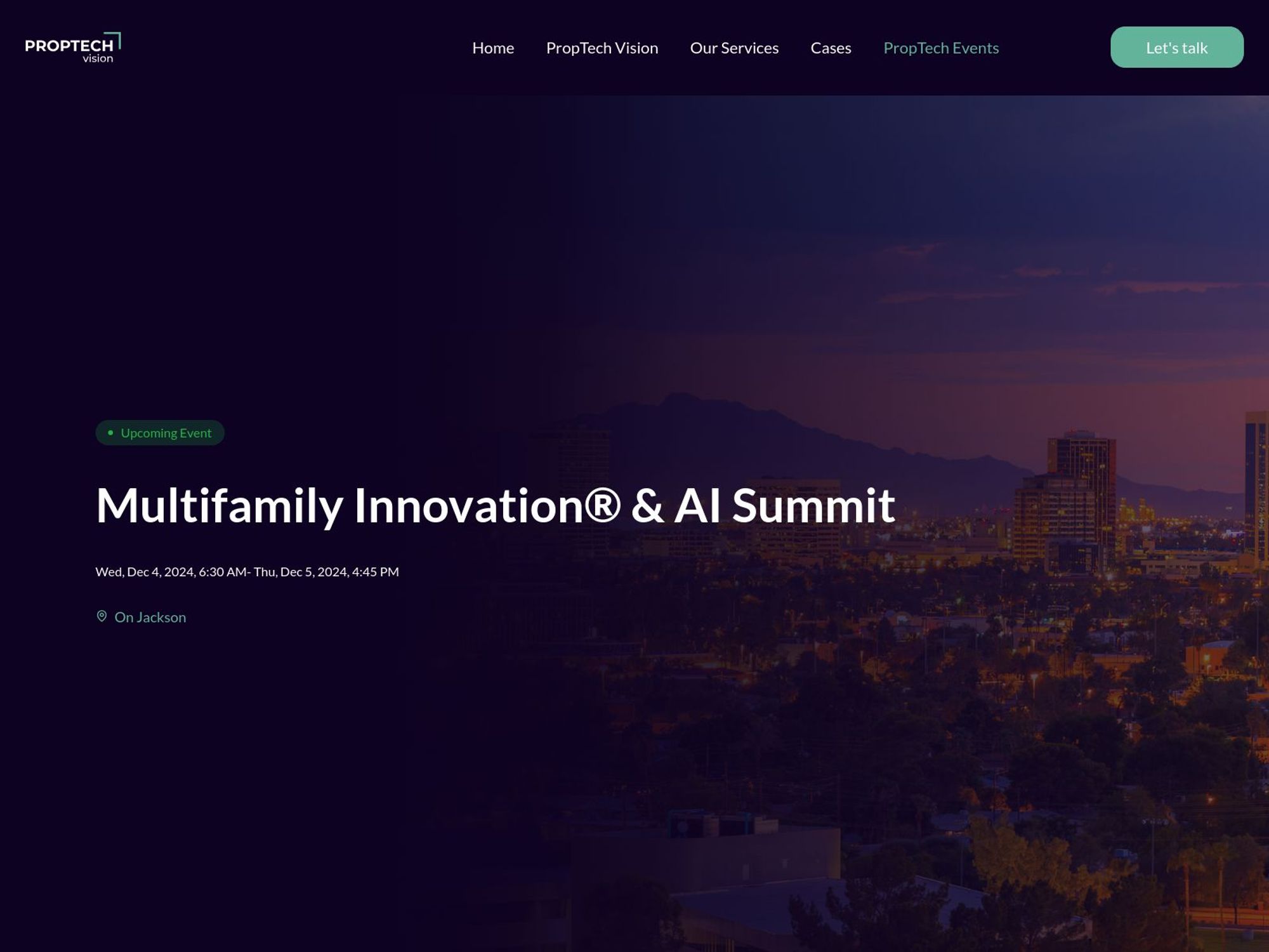 Multifamily Innovation® & AI Summit screenshot