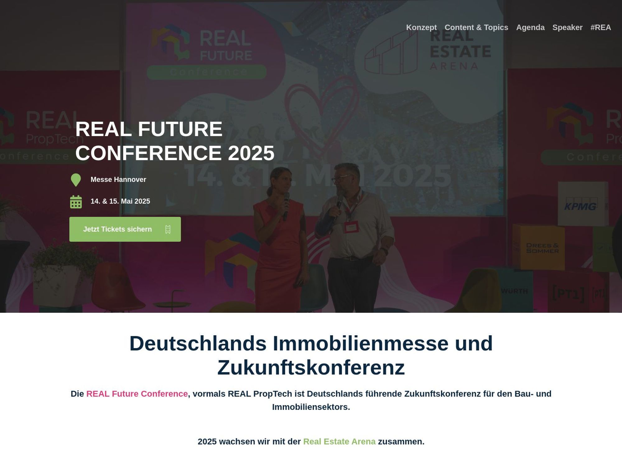 REAL Future Conference 2025 screenshot