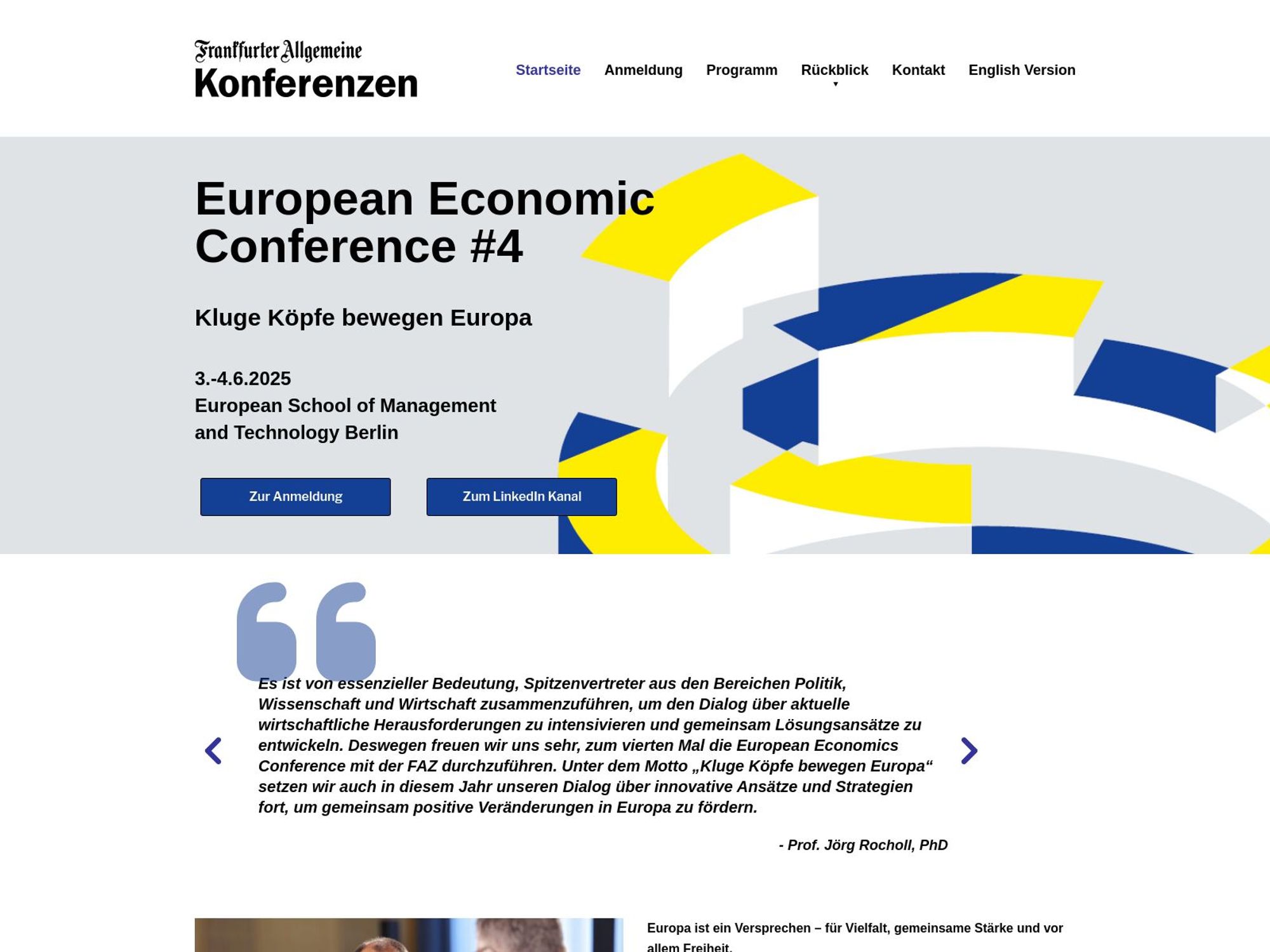F.A.Z. European Economic Conference #4 screenshot