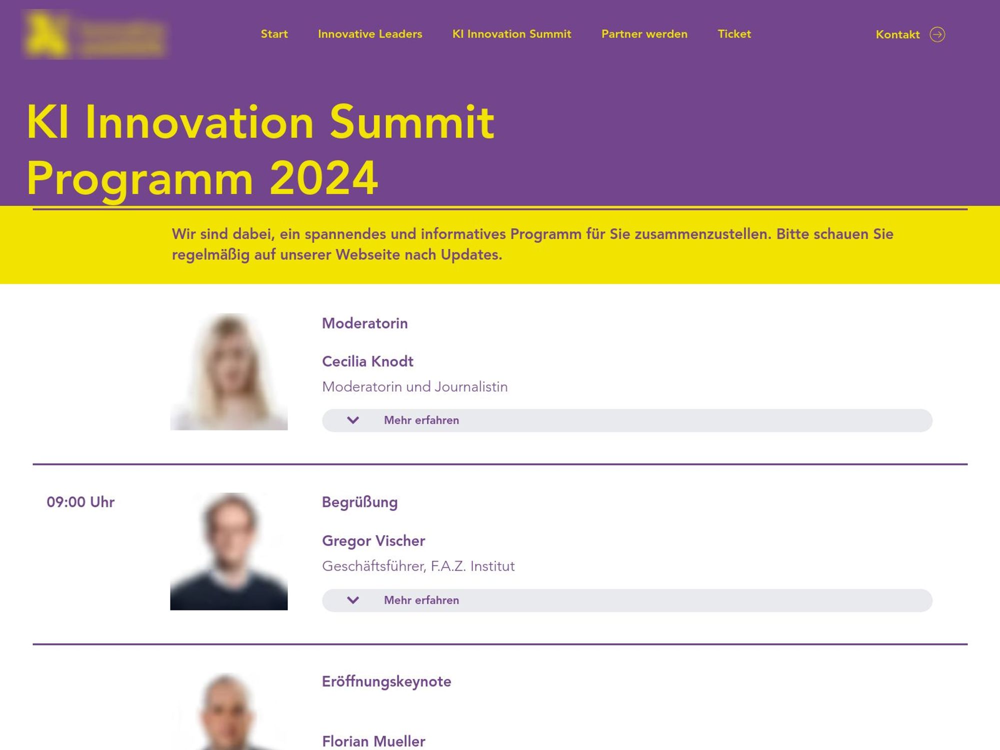 KI Innovation Summit 2024 screenshot