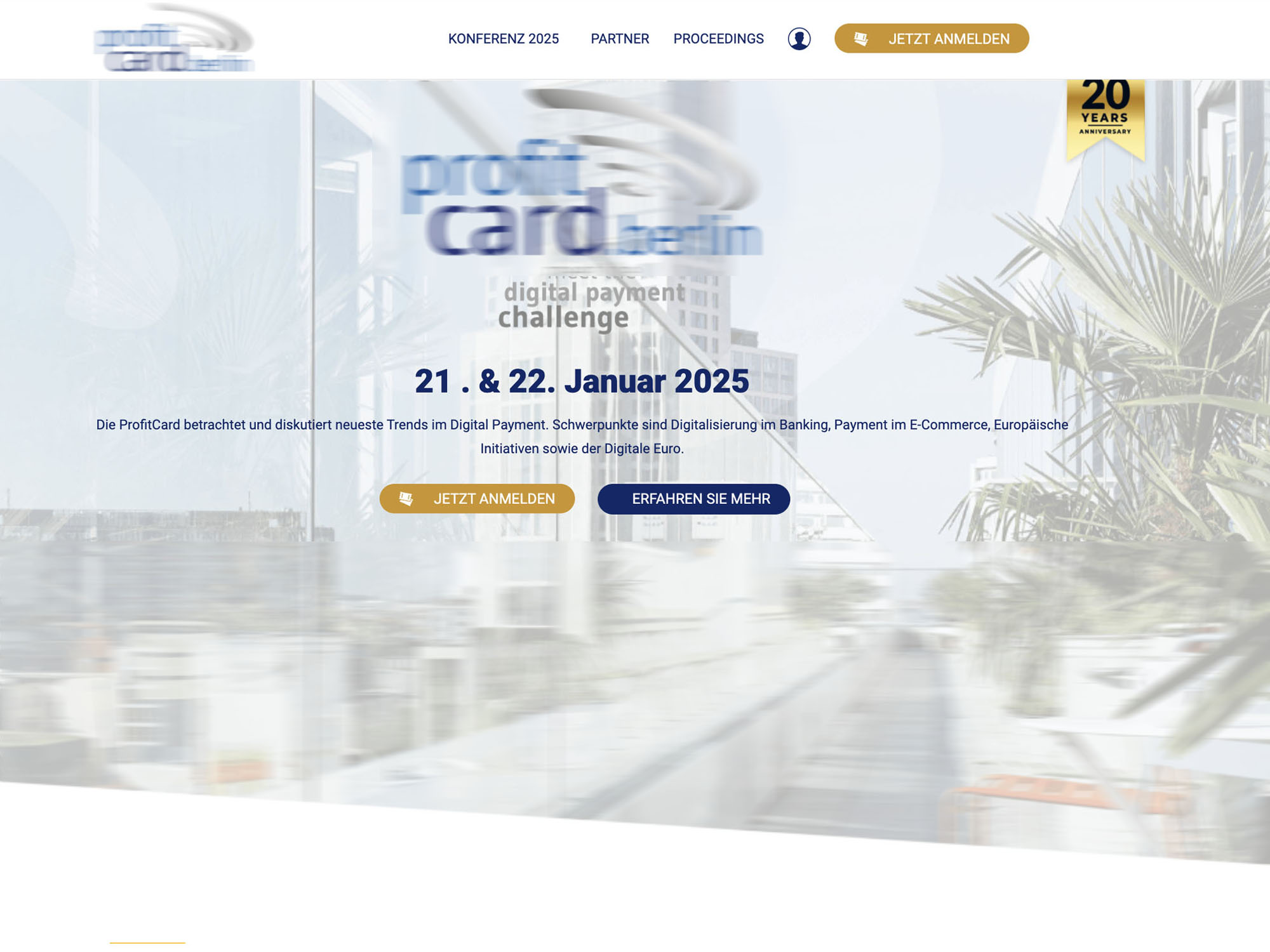 ProfitCard 2025 - Digital Payments Conference screenshot