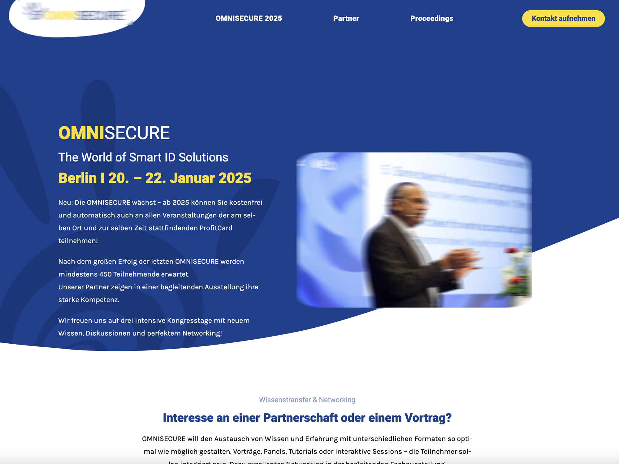 Omnisecure 2025 screenshot