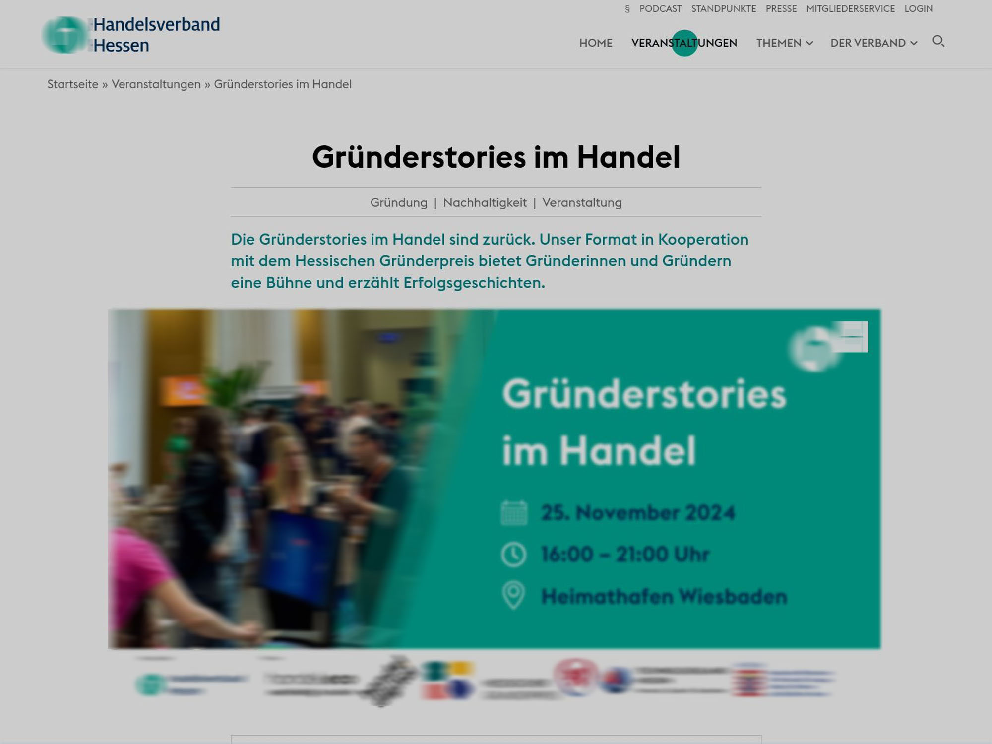 Gründerstories im Handel screenshot