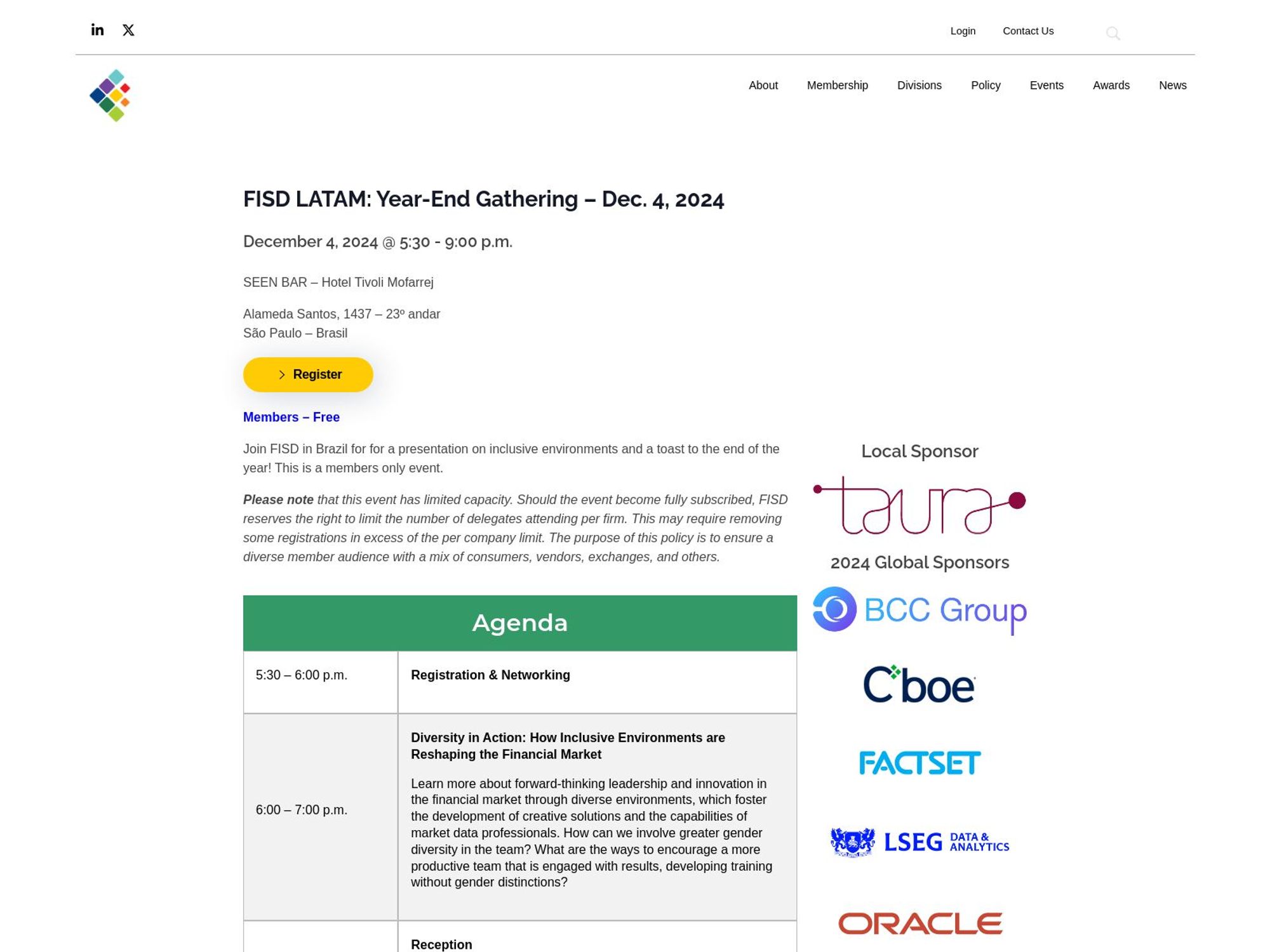 FISD LATAM: Year-End Gathering screenshot
