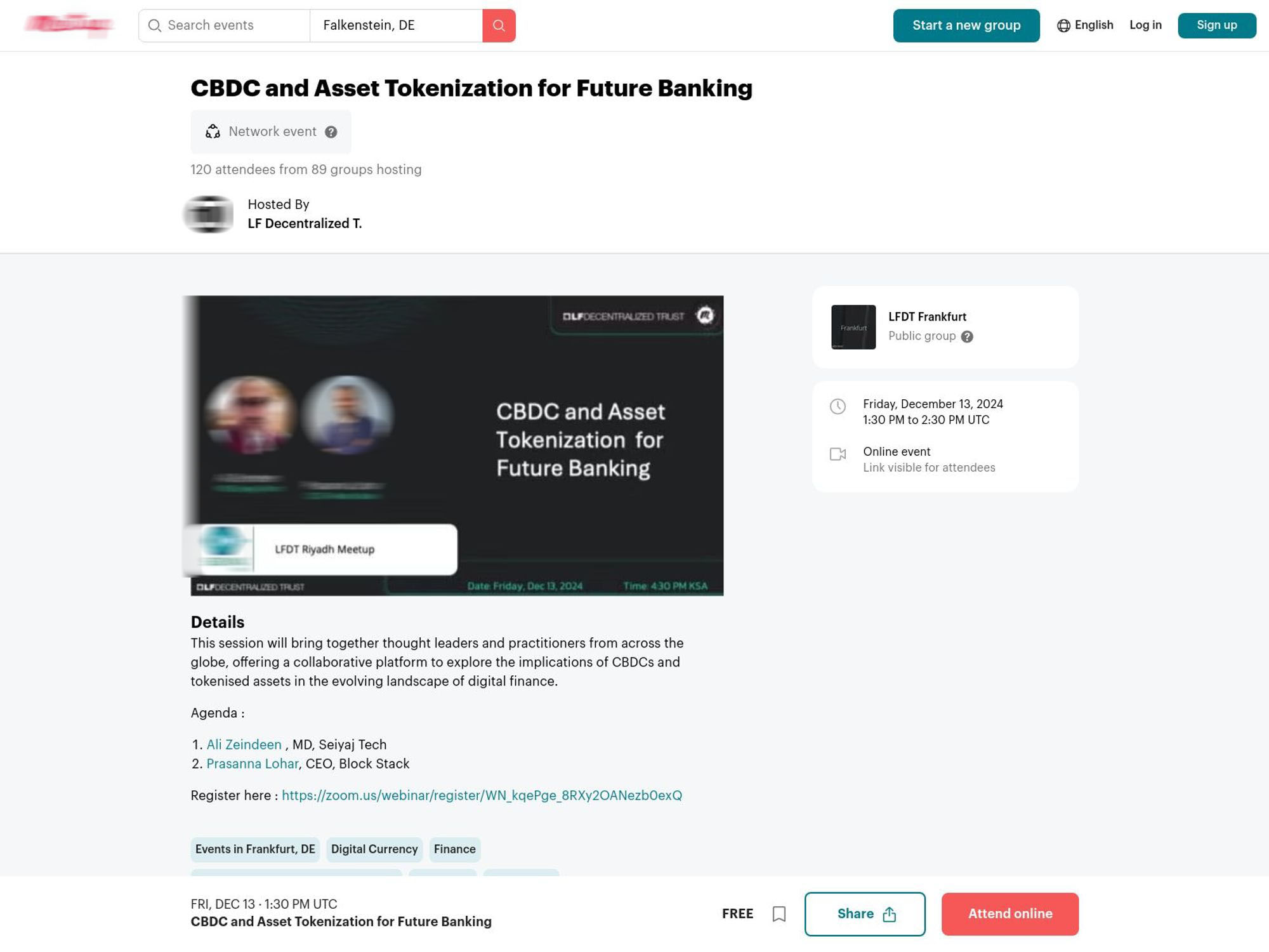 CBDC and Asset Tokenization for Future Banking screenshot