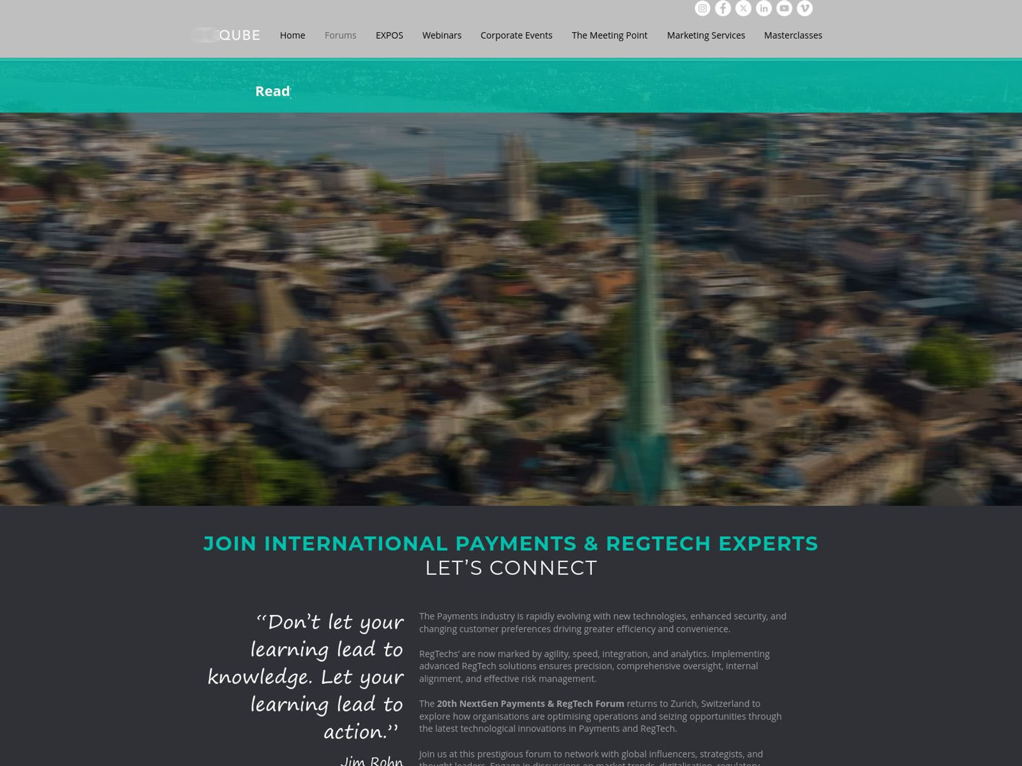 20th NextGen Payments & RegTech Forum screenshot