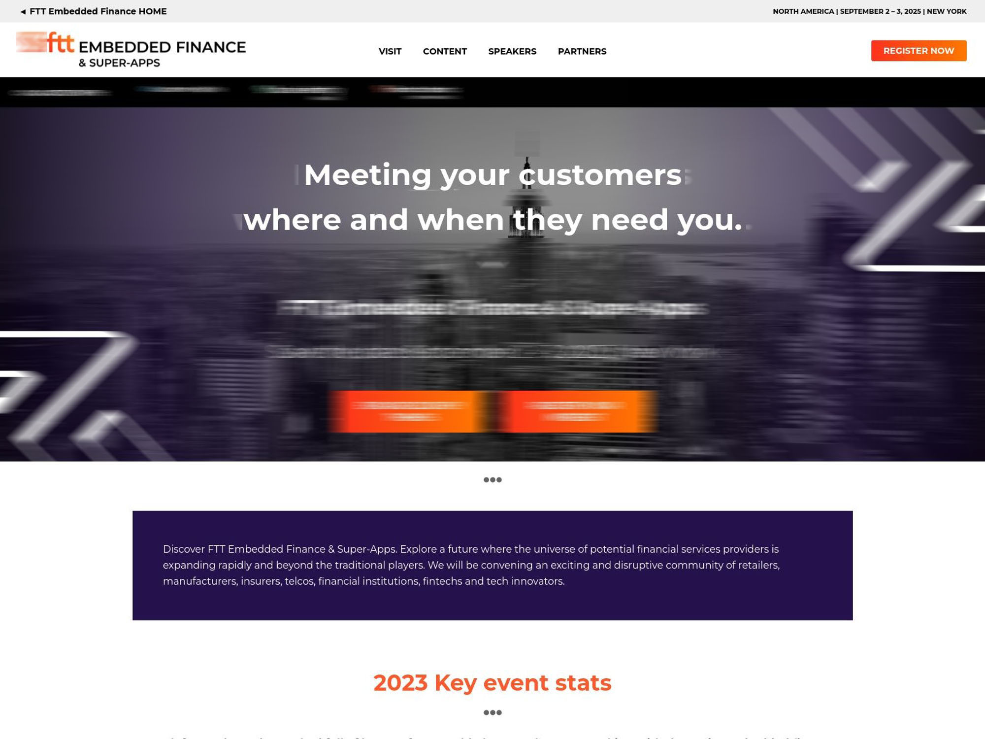 FTT Embedded Finance & Super-Apps North America East Coast 2025 screenshot