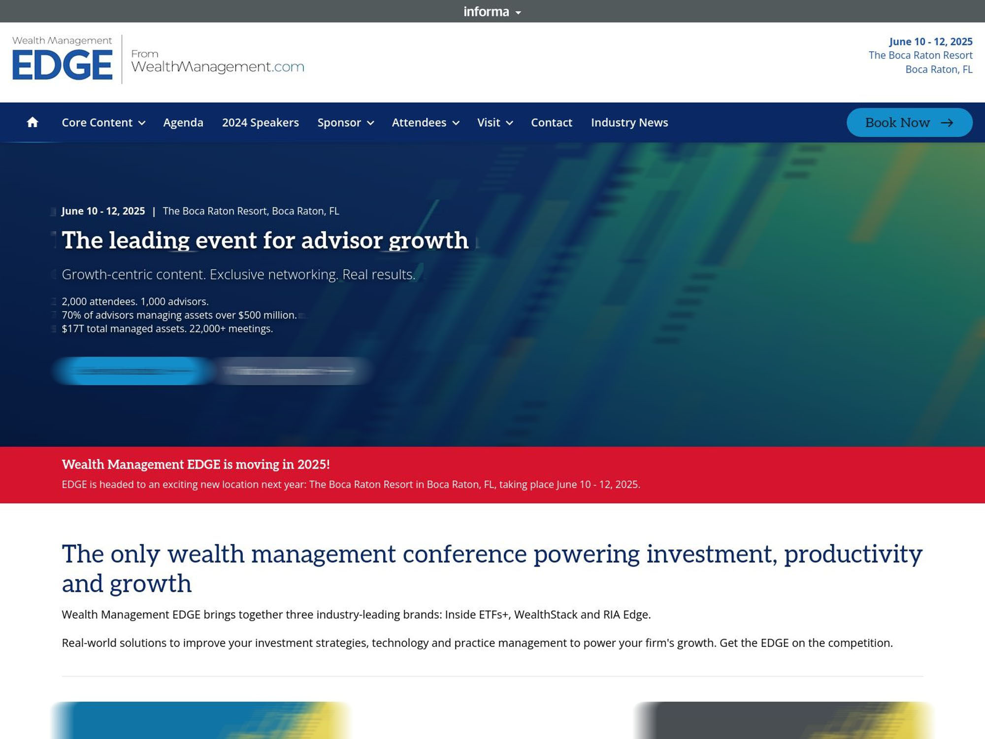 Wealth Management EDGE screenshot