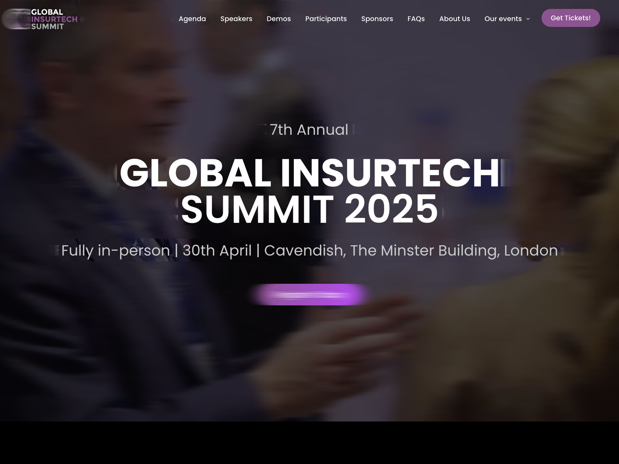 7th Global InsurTech Summit 2025 screenshot